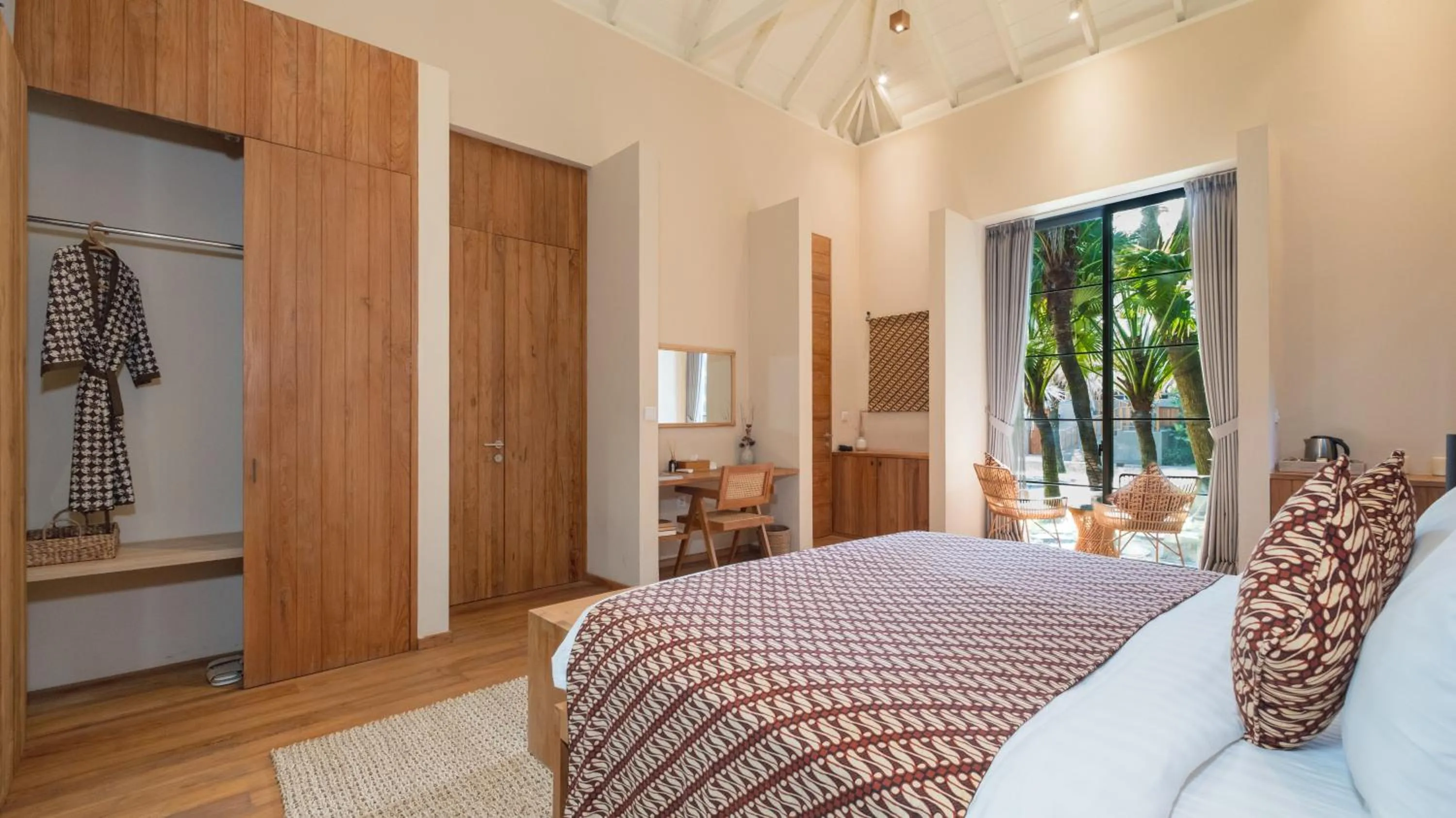 Bedroom, Bed in M Villa 318 Canggu