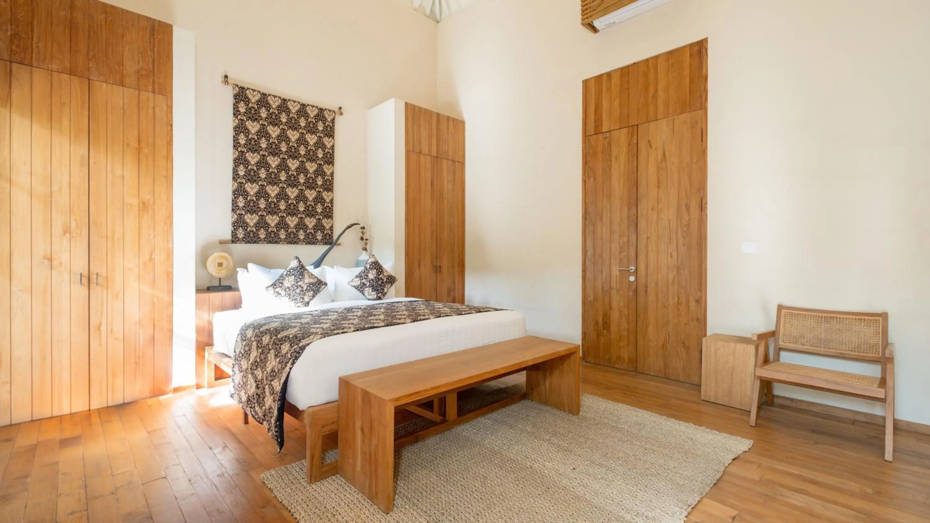 Bedroom, Bed in M Villa 318 Canggu