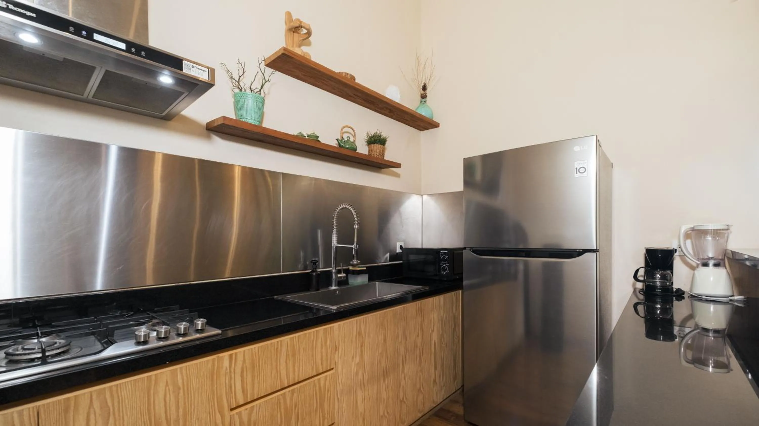 kitchen in M Villa 318 Canggu