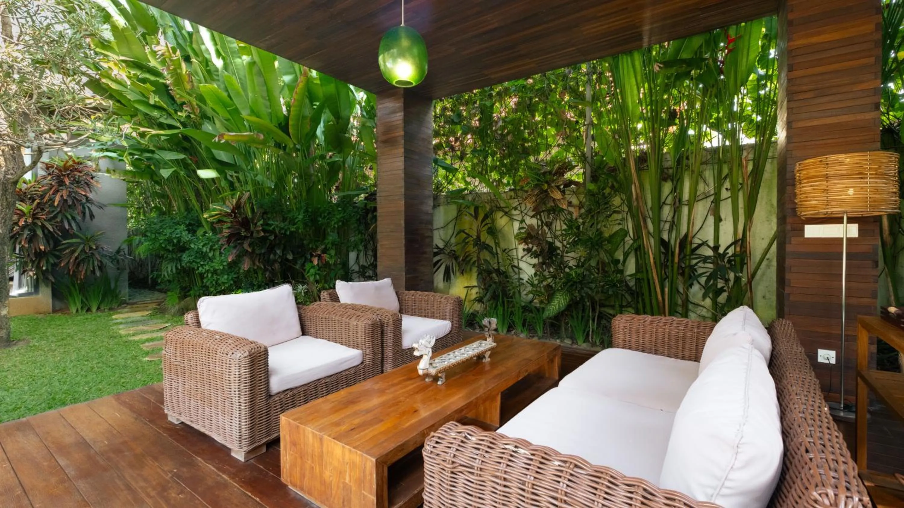Living room in M Villa 318 Canggu