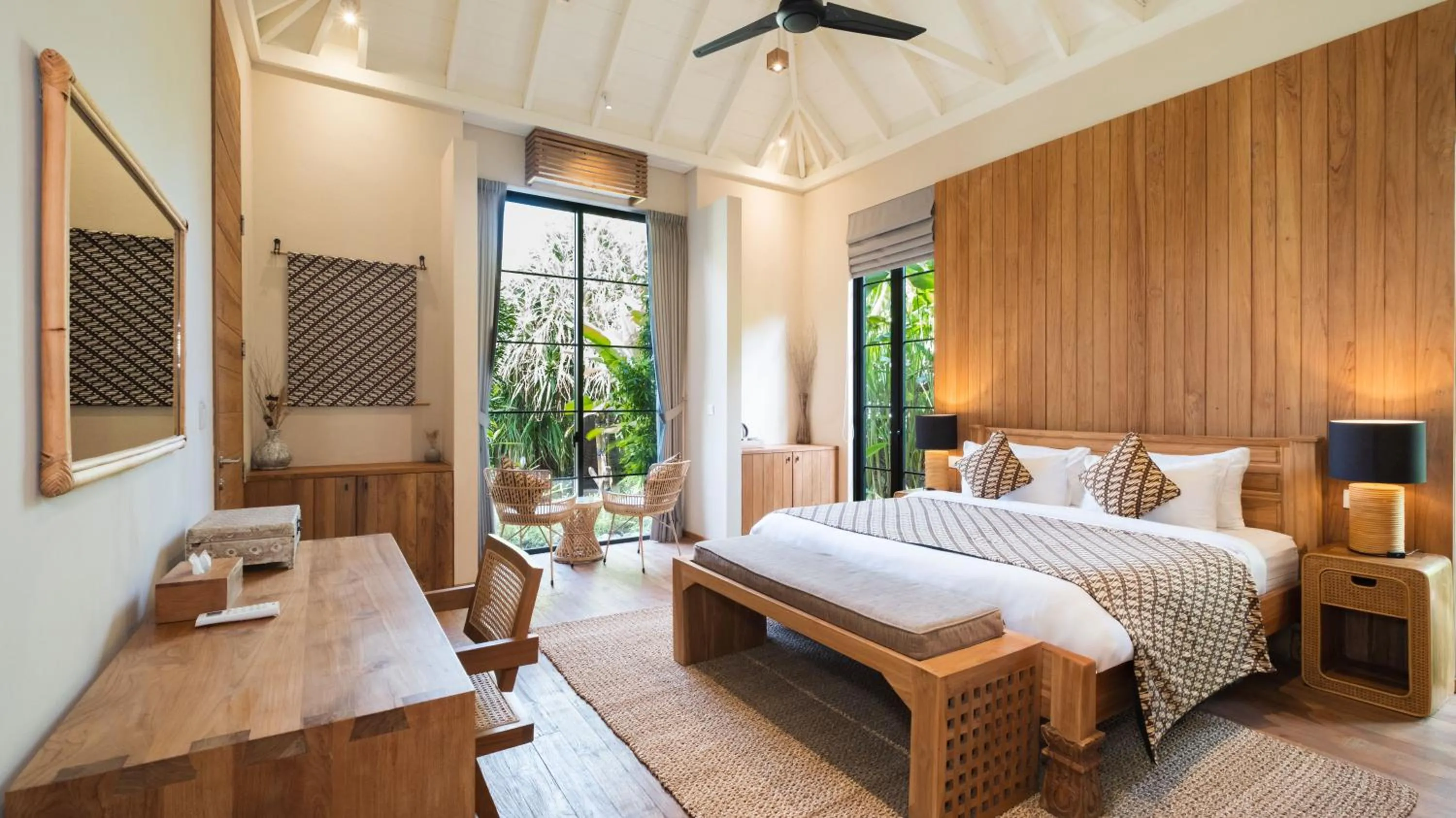 Bedroom, Bed in M Villa 318 Canggu