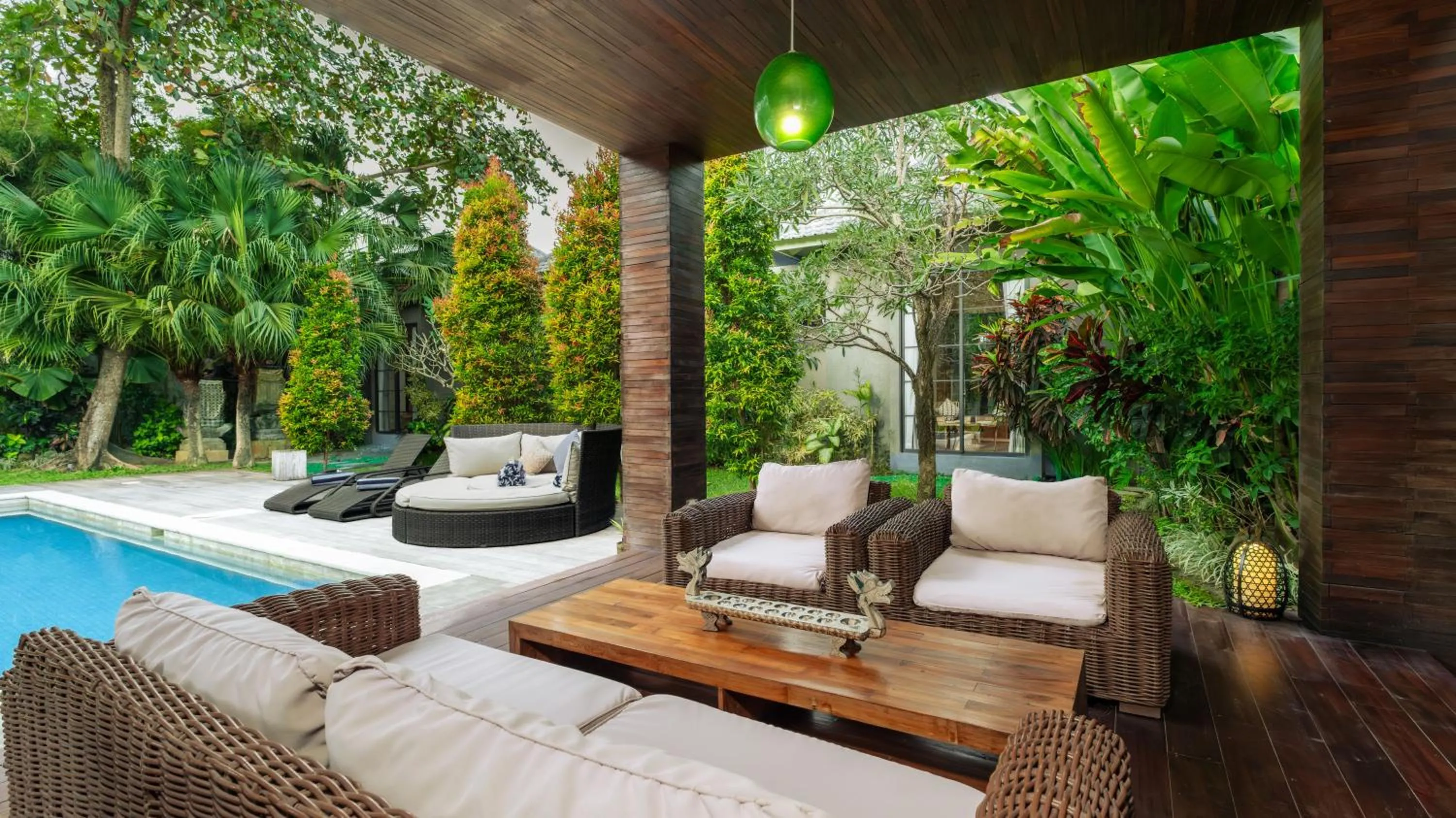Living room in M Villa 318 Canggu
