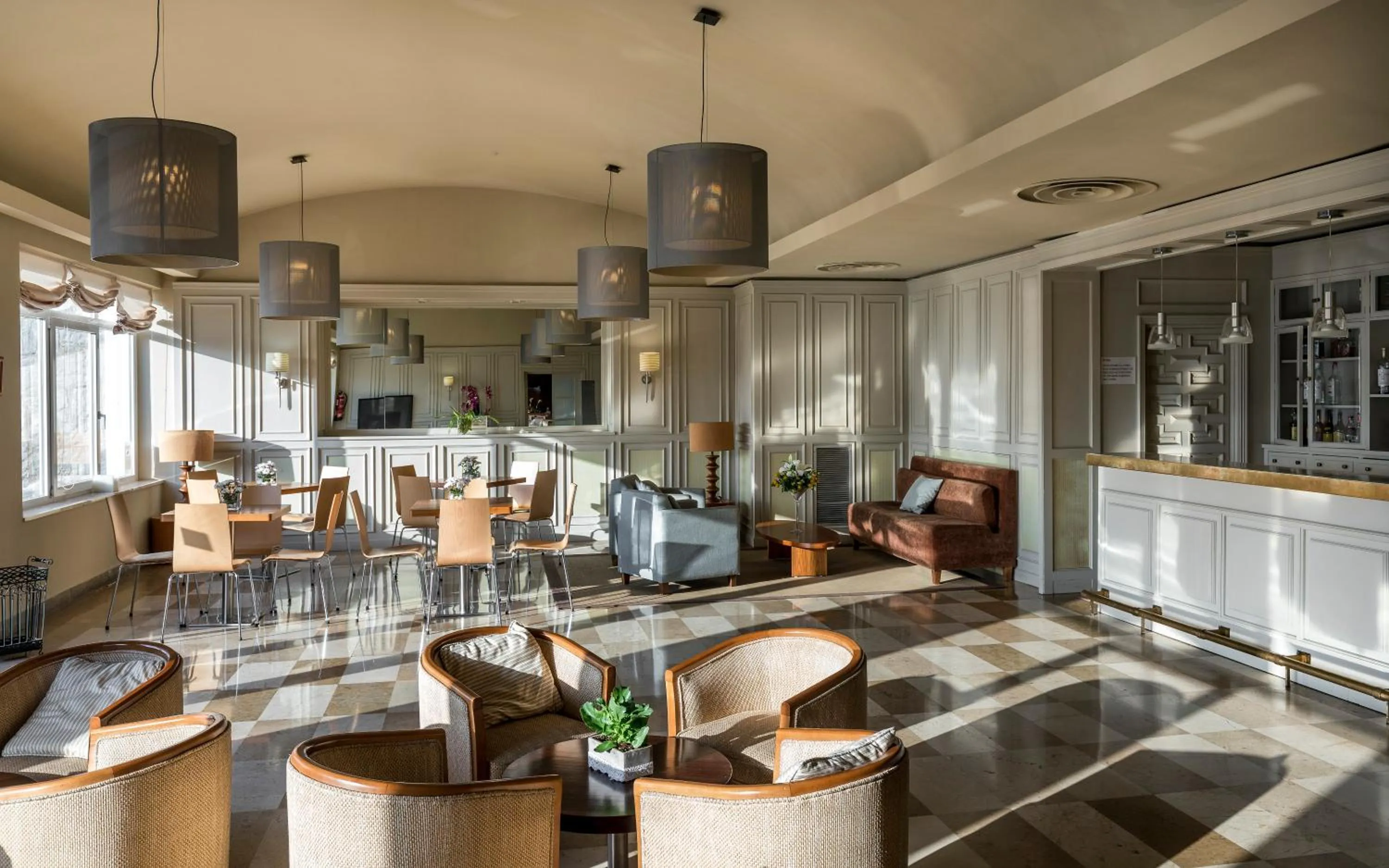 Lounge or bar in Parador de Vic-Sau