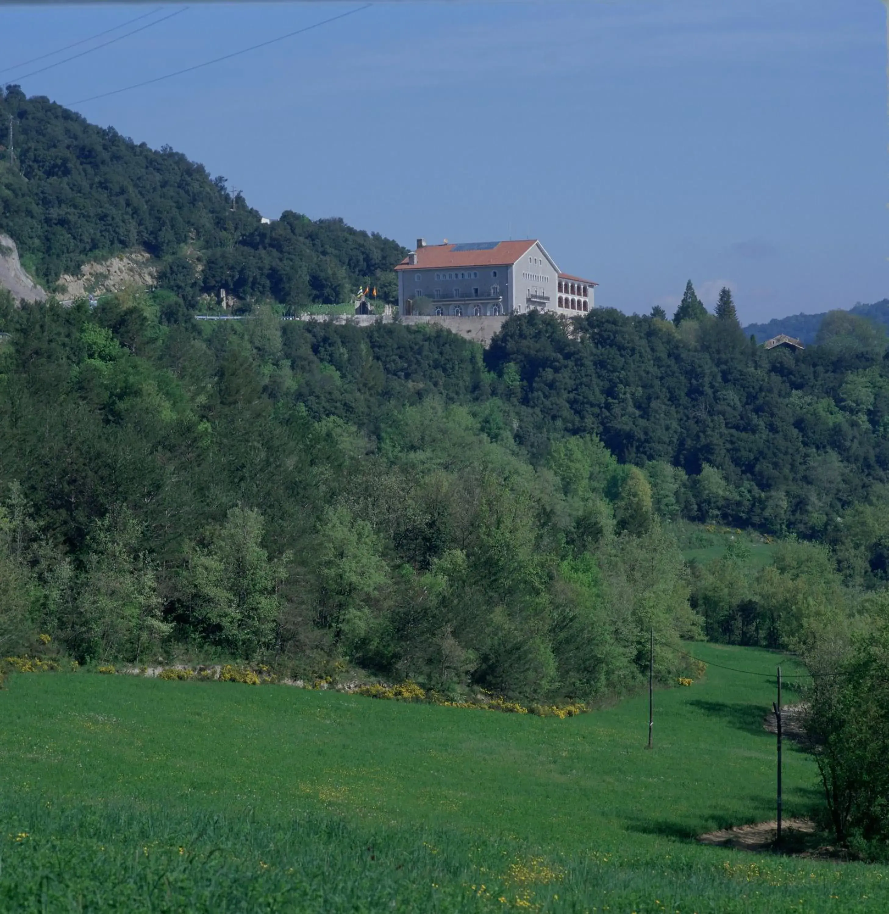 Facade/entrance in Parador de Vic-Sau Facade/entrance in Parador de Vic-Sau