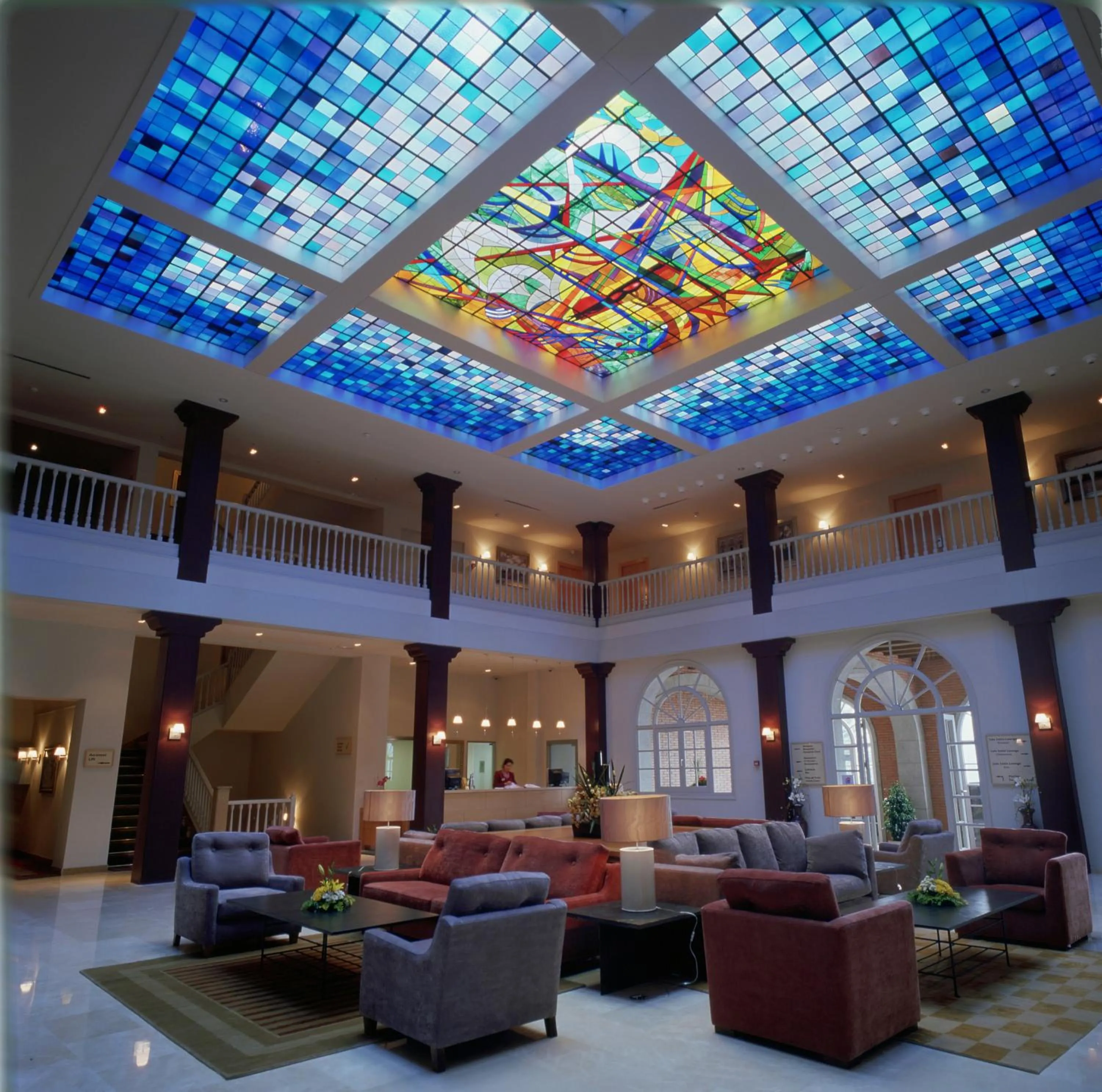 Lobby or reception in Parador de Vic-Sau