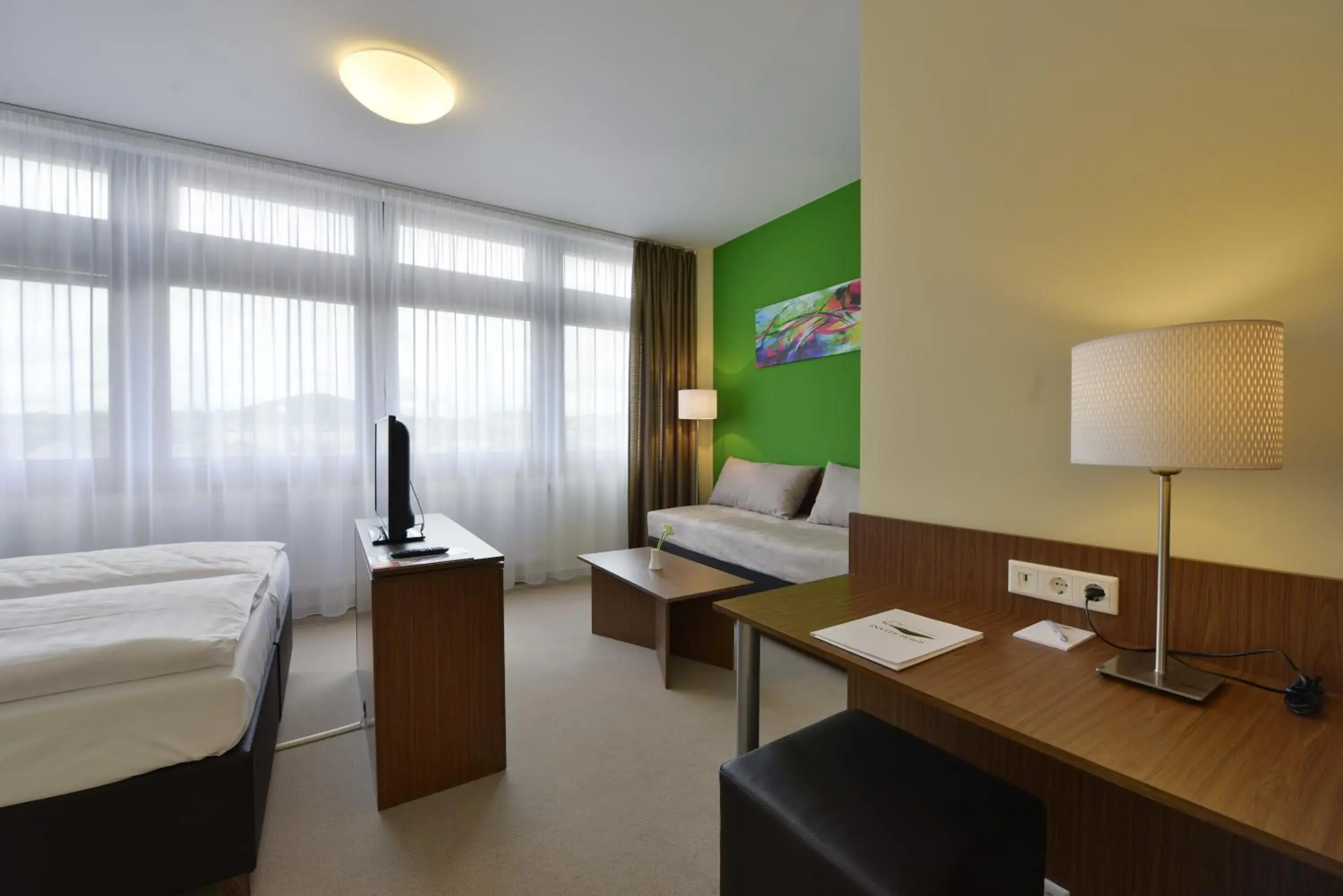 Photo of the whole room, Bed in INVITE Hotel Fulda City Hauptbahnhof Photo of the whole room, Bed in INVITE Hotel Fulda City Hauptbahnhof