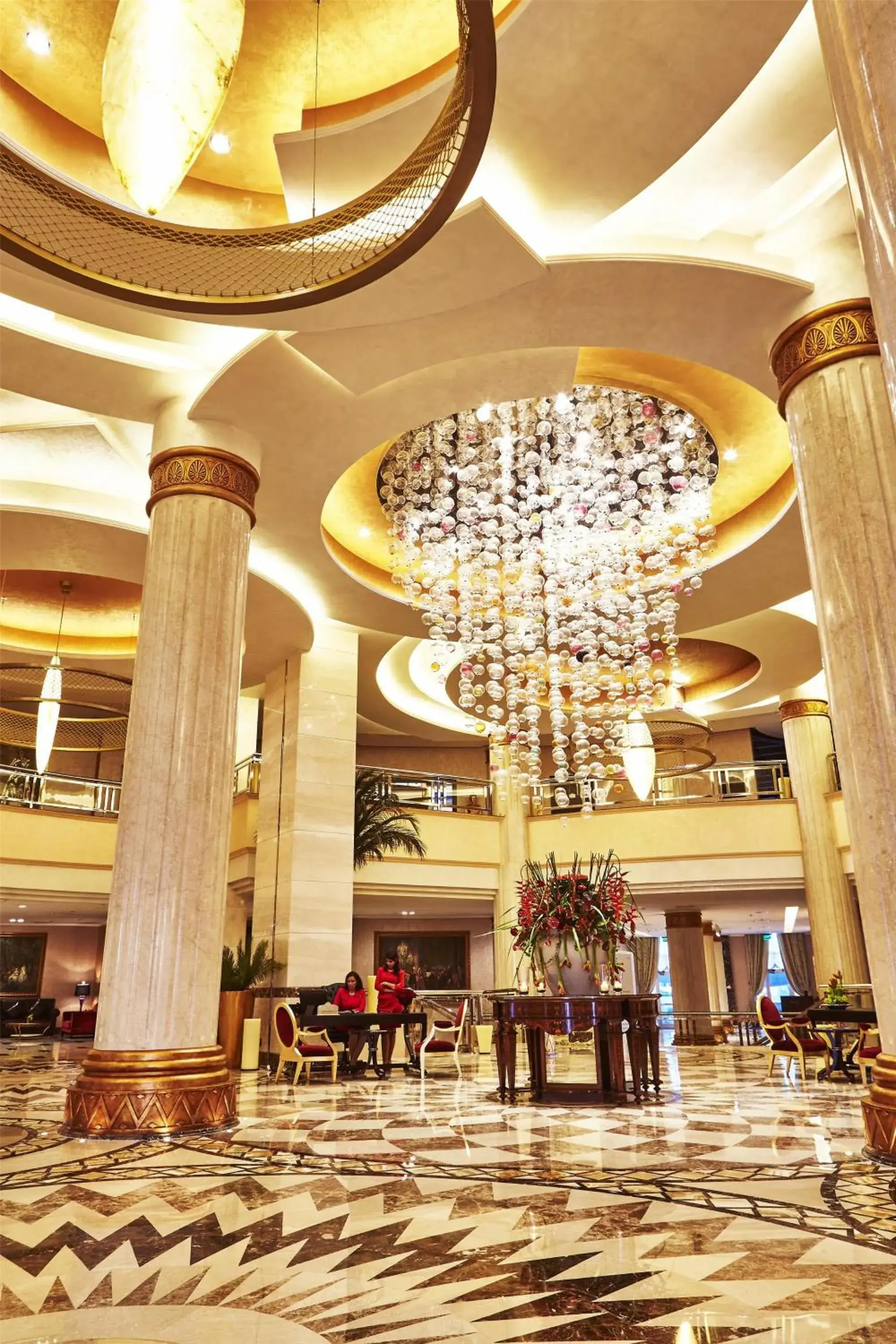 Lobby or reception in Royal Maxim Palace Kempinski Cairo Lobby or reception in Royal Maxim Palace Kempinski Cairo