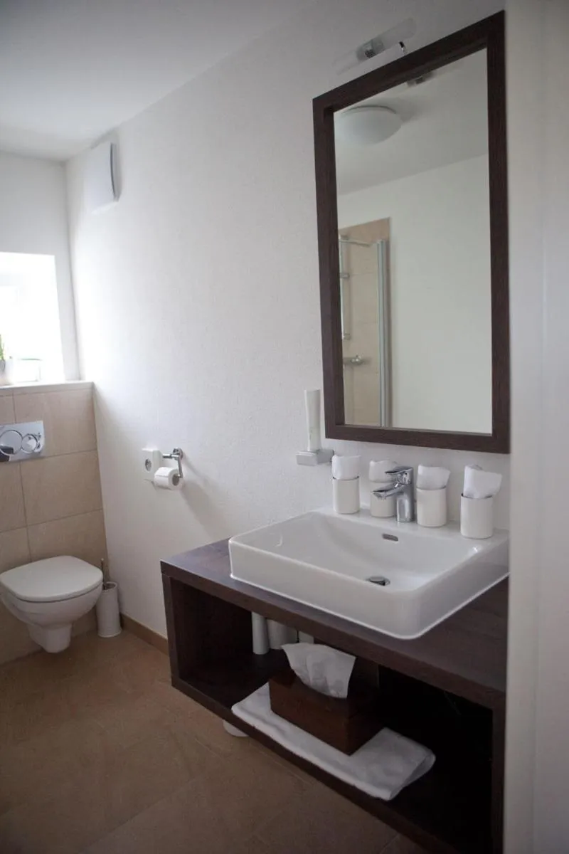 Bathroom in Bierhotel Ranklleiten Almtal