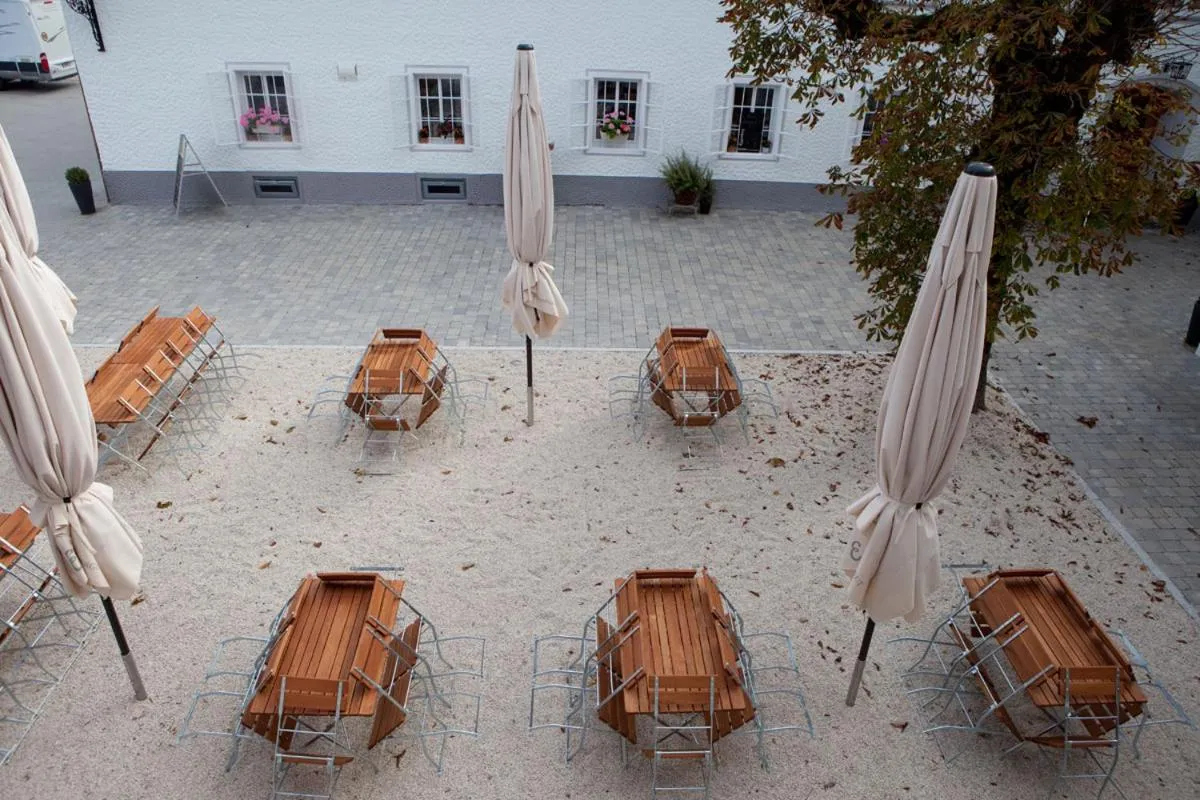Patio in Bierhotel Ranklleiten Almtal