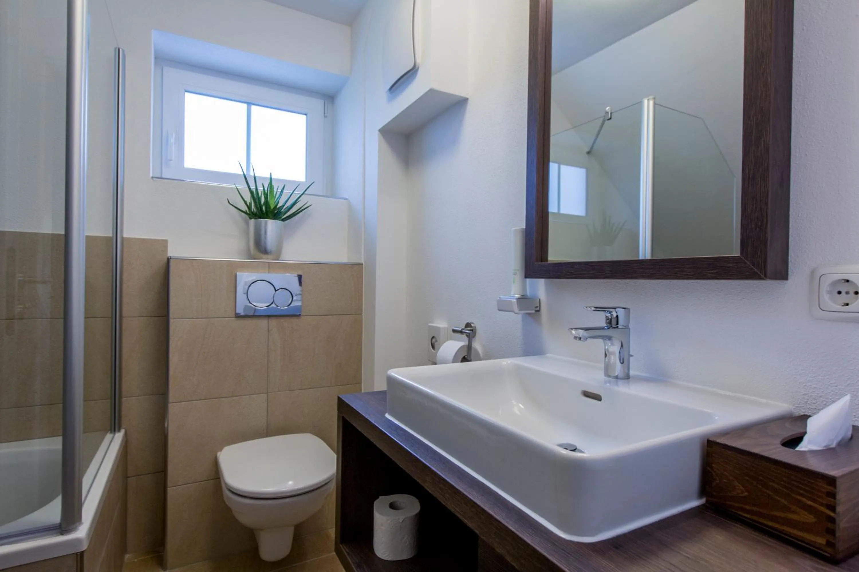 Bathroom in Bierhotel Ranklleiten Almtal