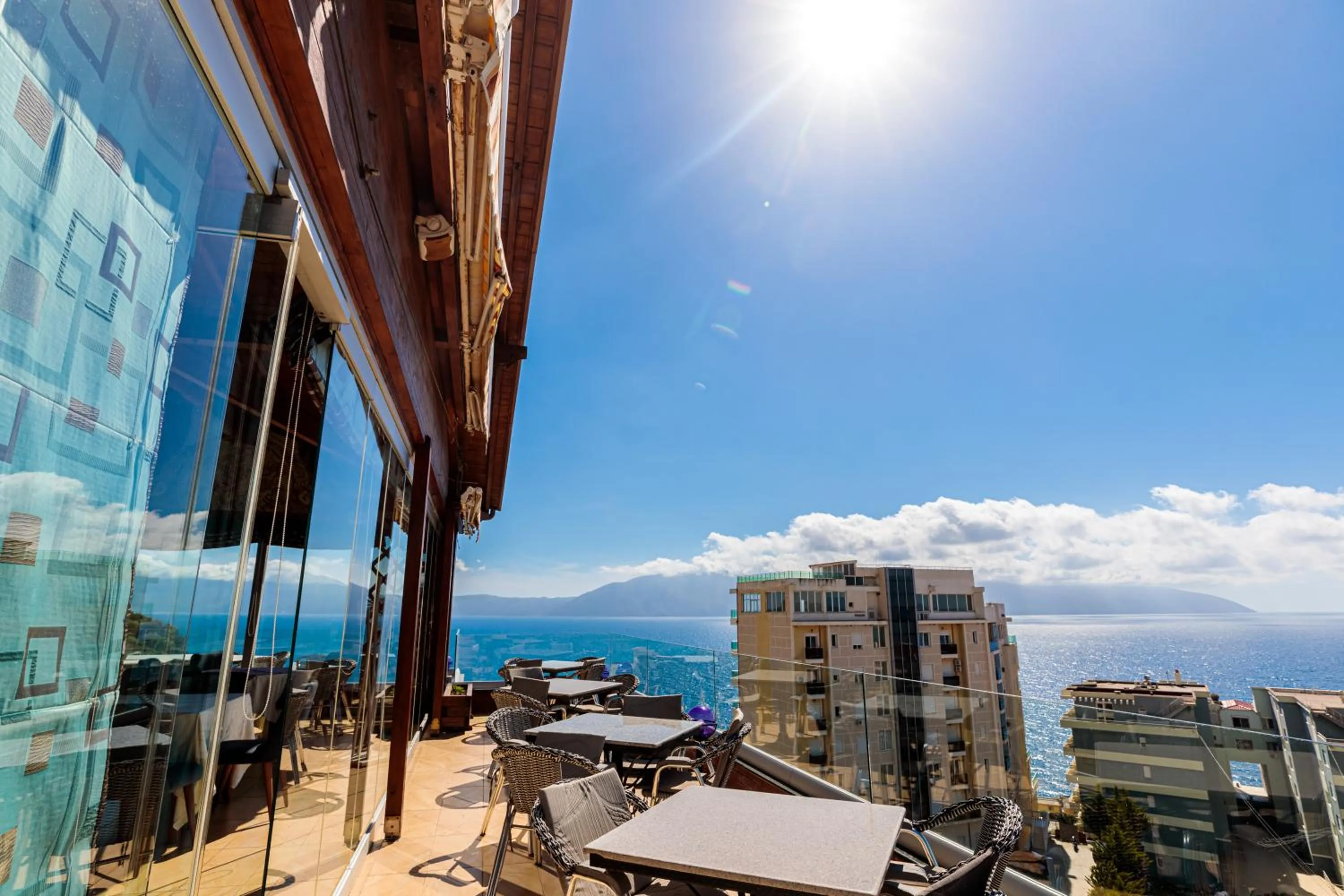 Balcony/Terrace in Aliko Hotel