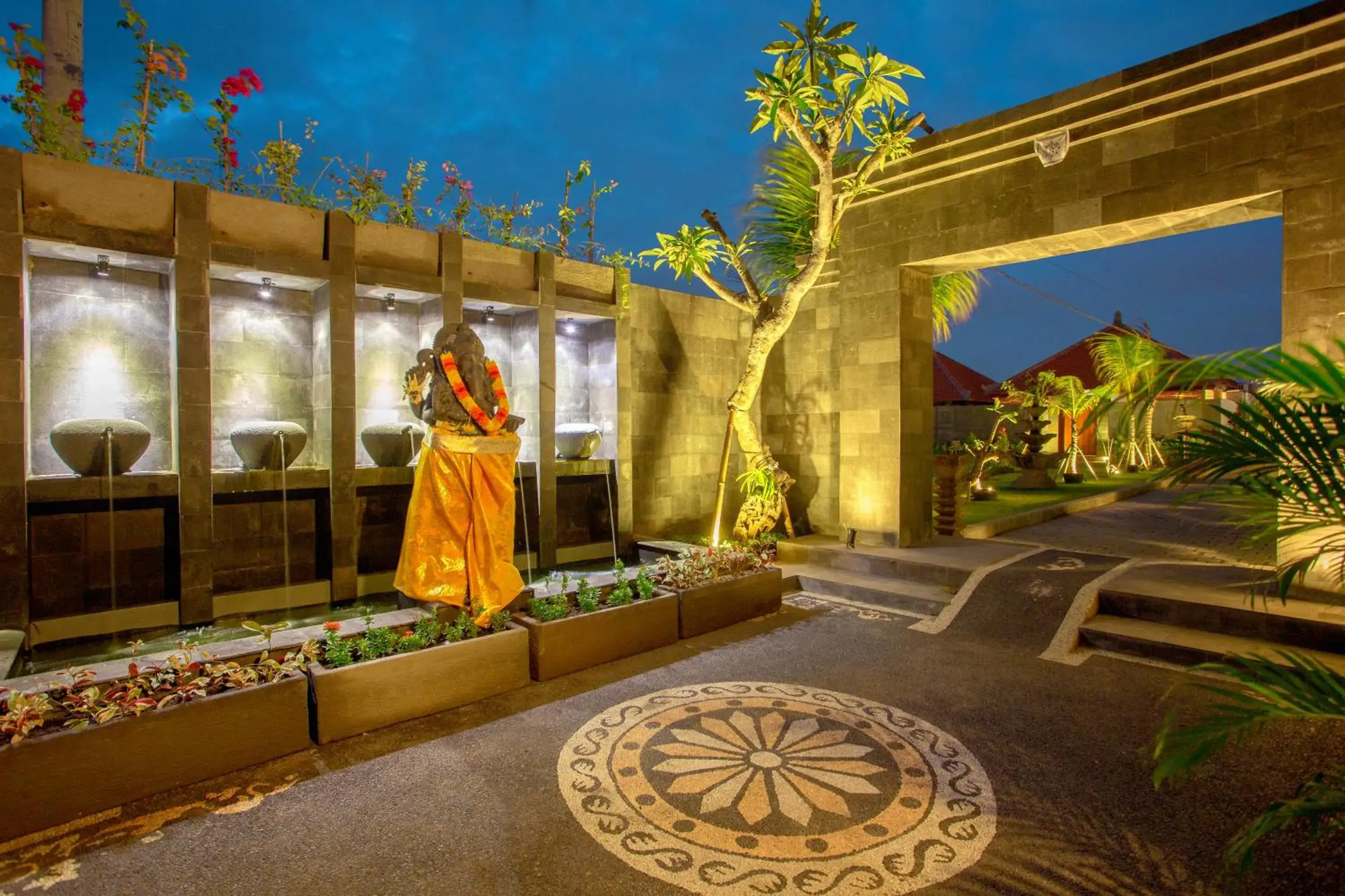 Decorative detail in Rama Village Decorative detail in Rama Village