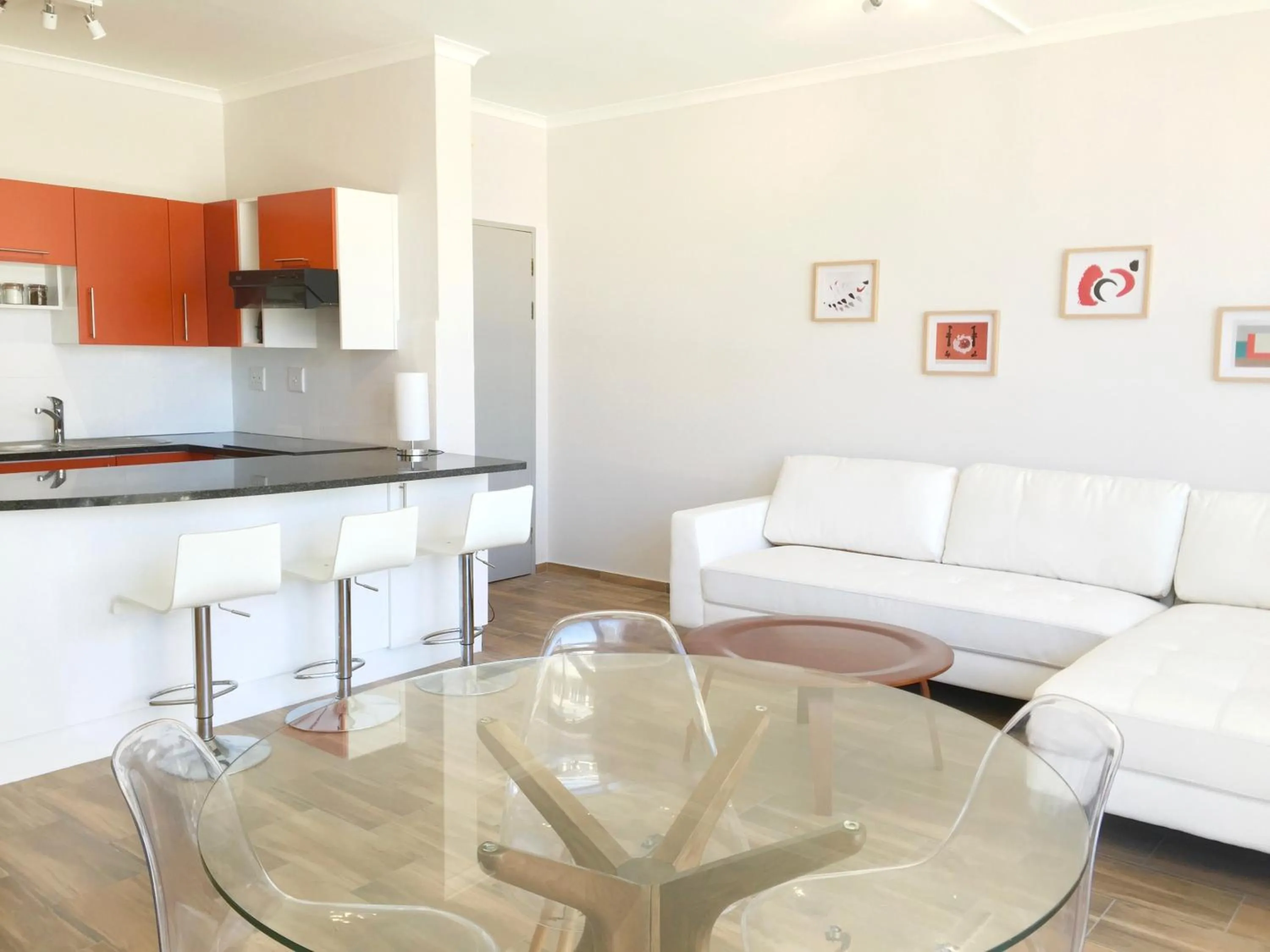 Living room in Urban Oasis at Perspectives