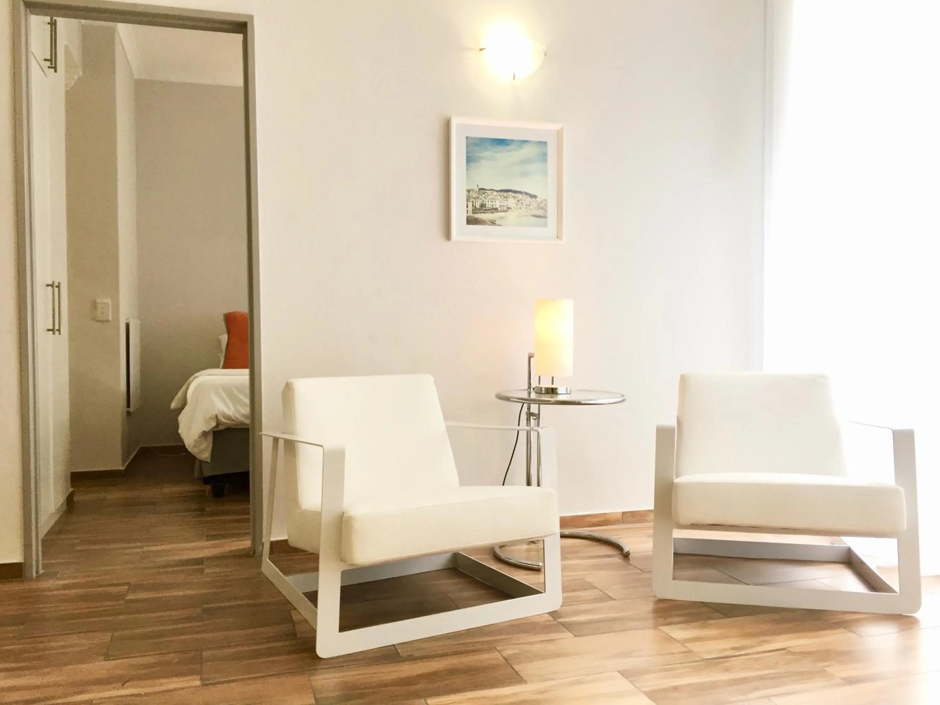 Living room in Urban Oasis at Perspectives