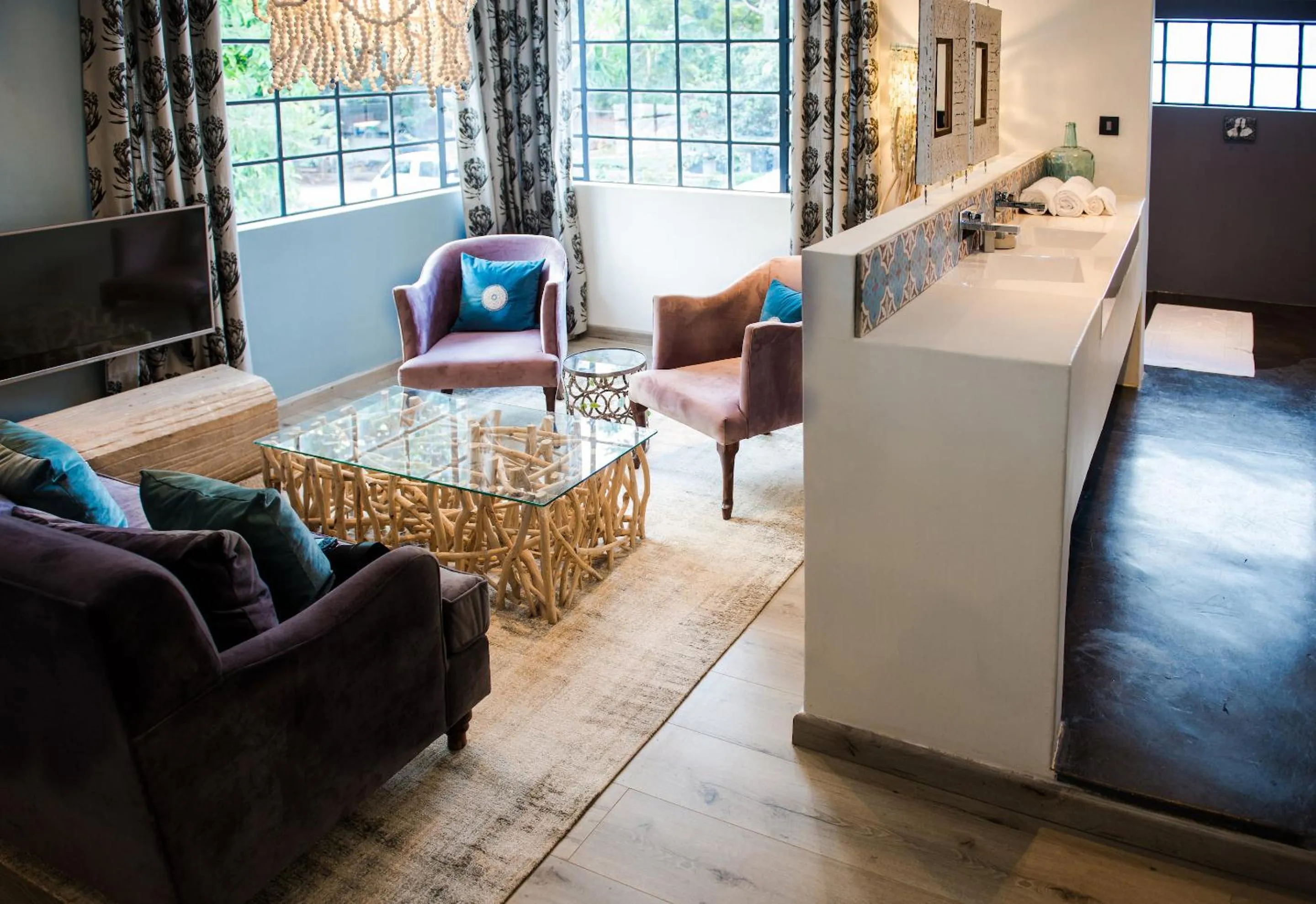 Seating area in Latitude 13 Degrees