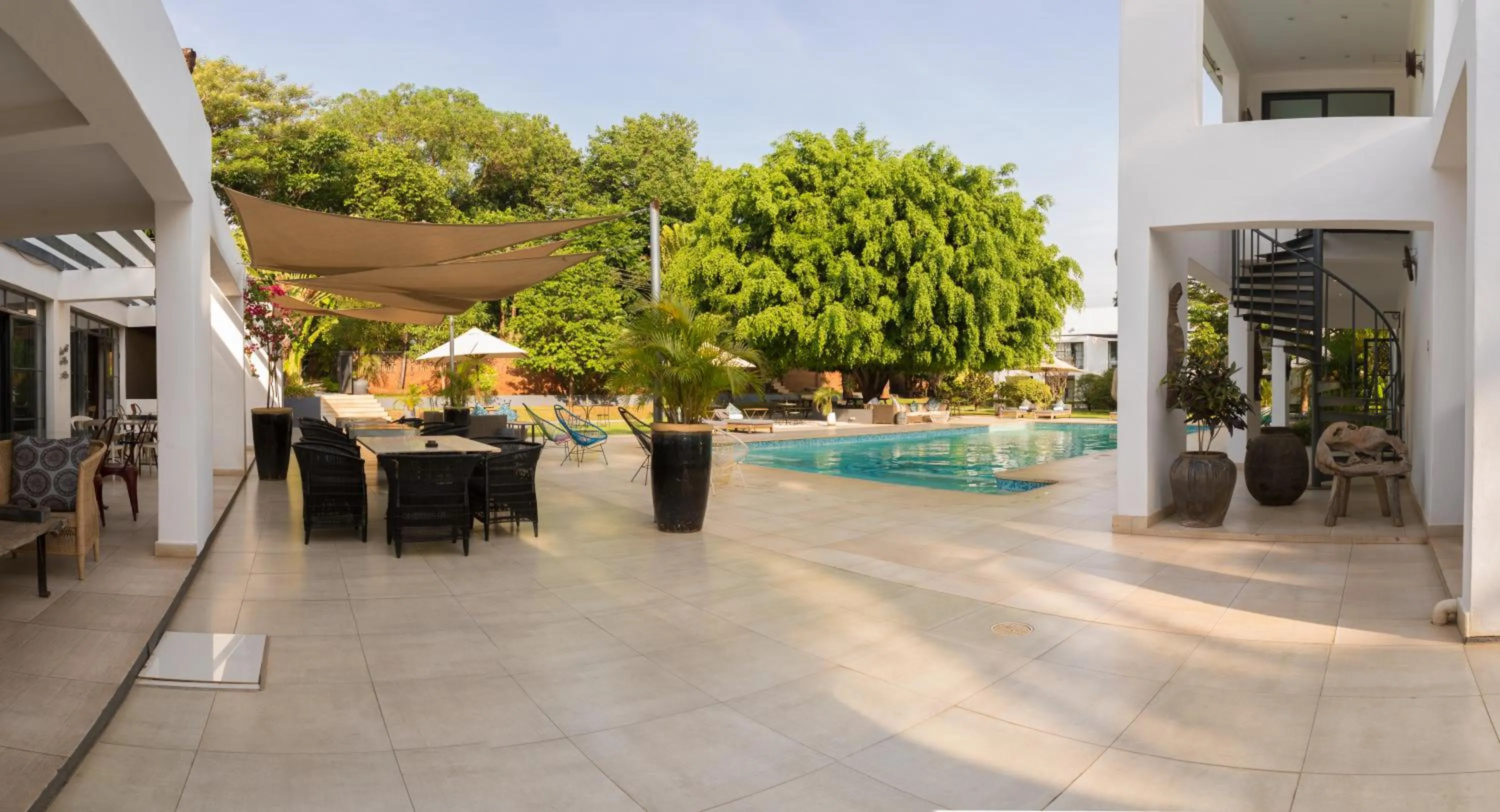 Patio in Latitude 13 Degrees