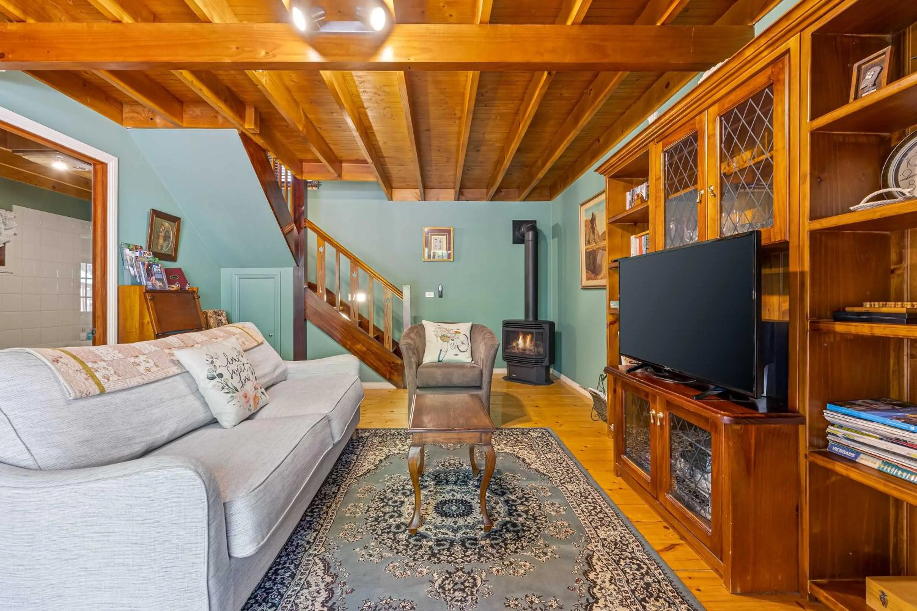 Seating area in Ballarat Cottages