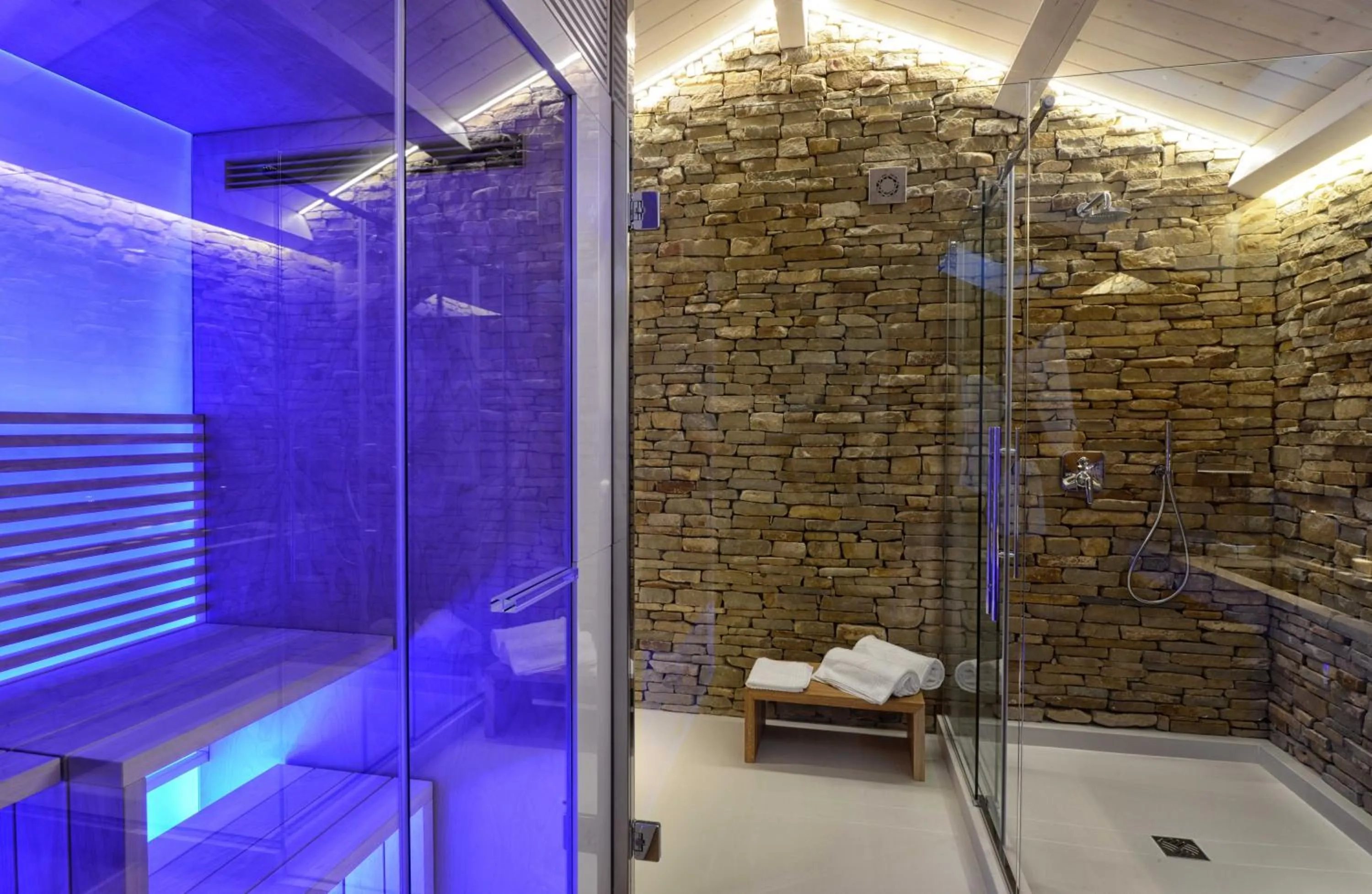 Sauna in Resort Il Gallo Senone