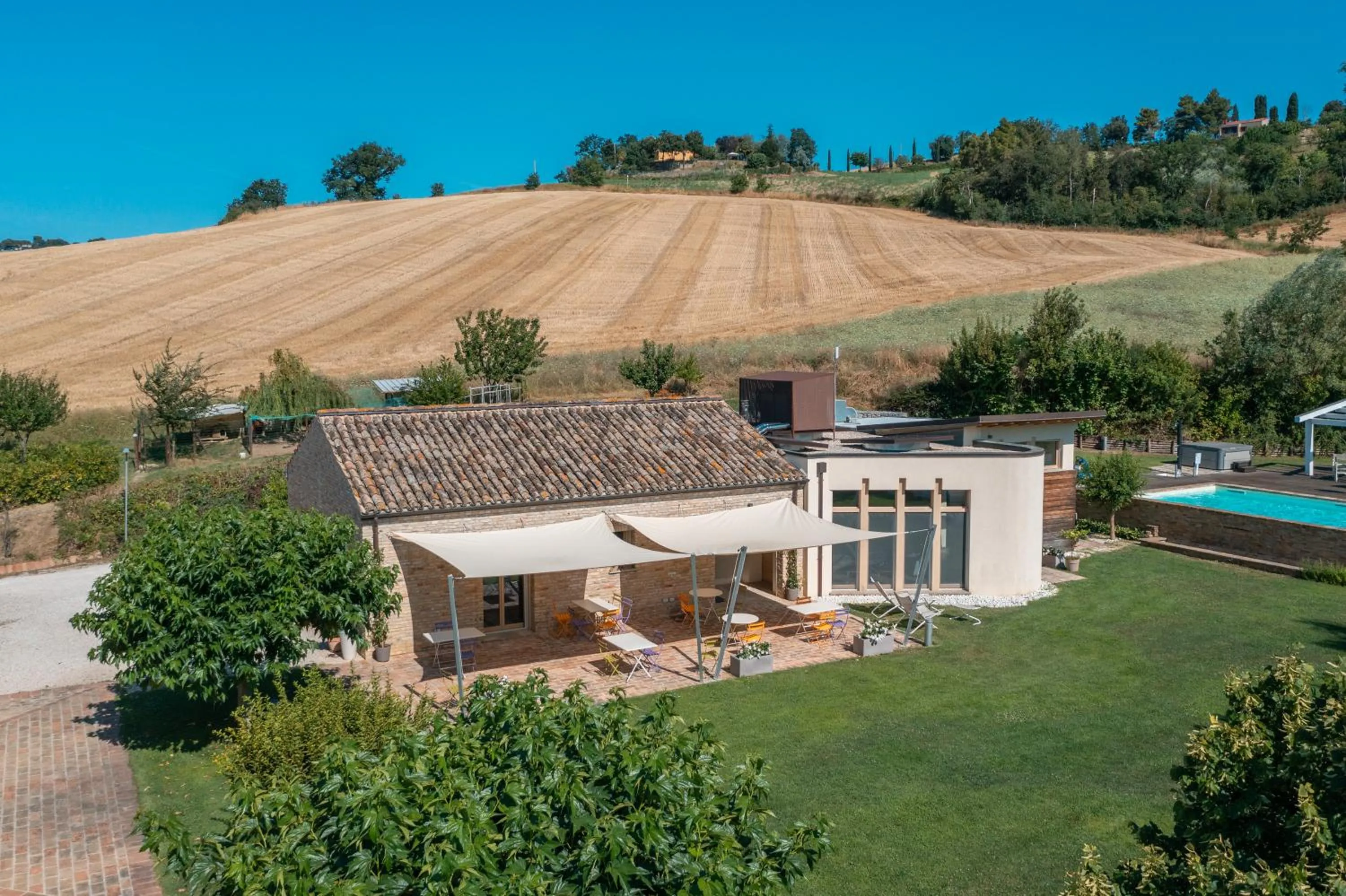 Property building in Resort Il Gallo Senone