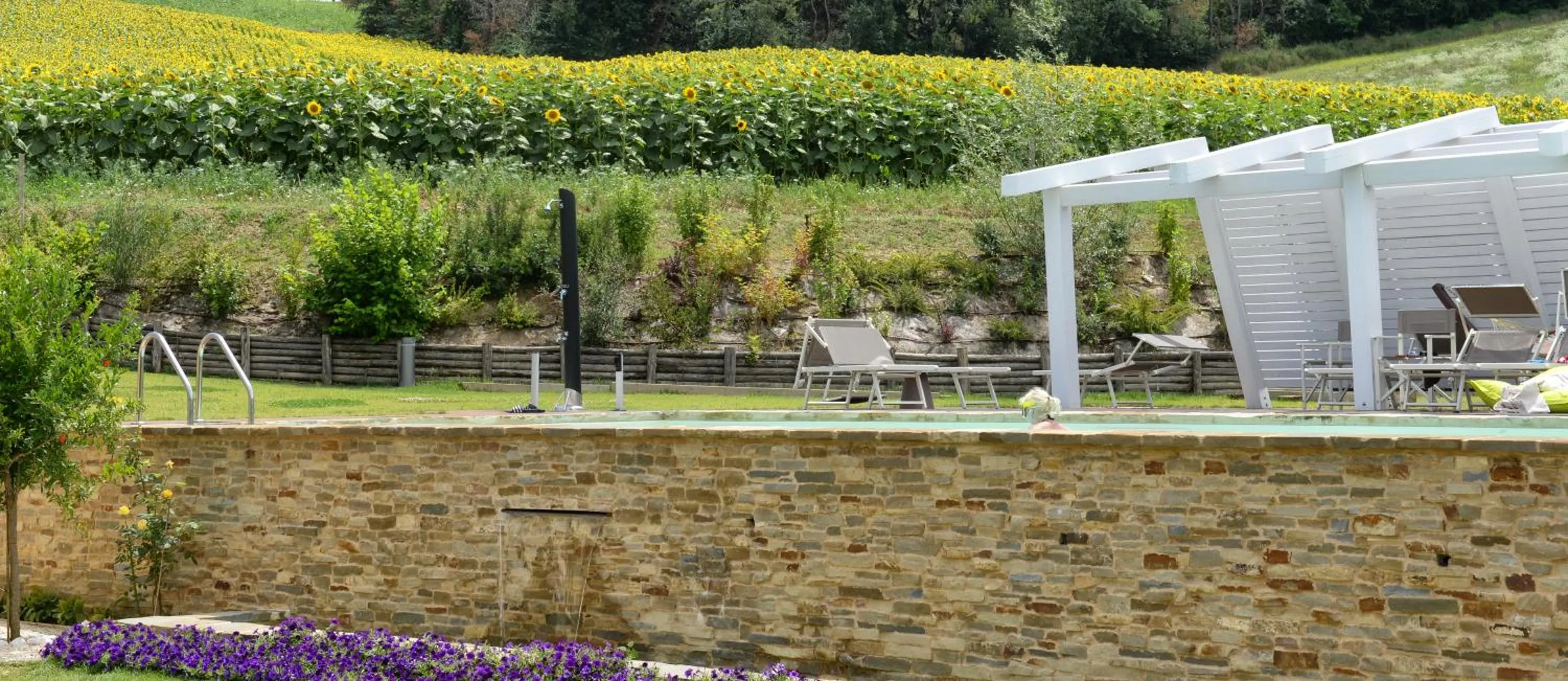 Swimming pool in Resort Il Gallo Senone