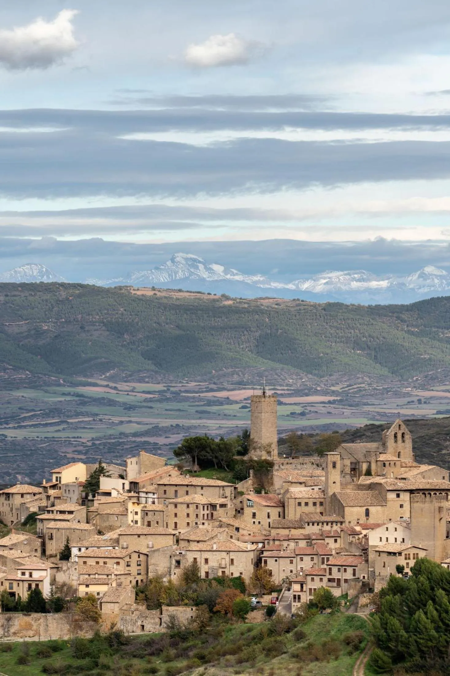City view in Parador de Sos del Rey Católico
