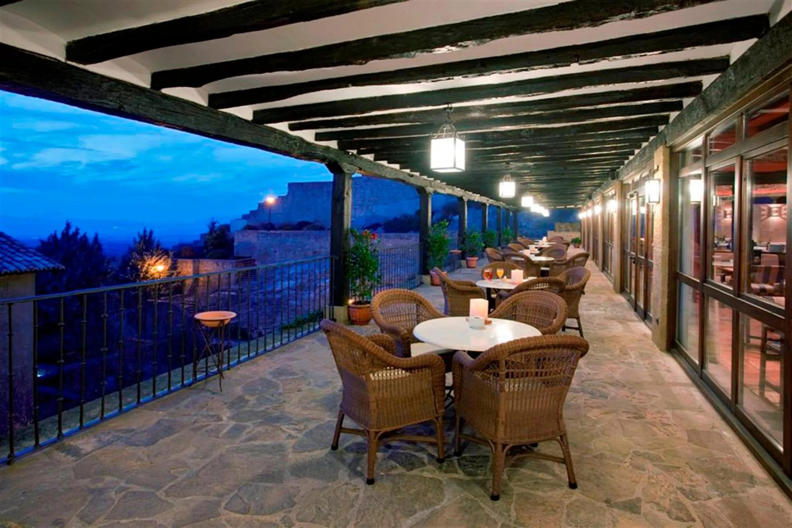 Balcony/Terrace in Parador de Sos del Rey Católico