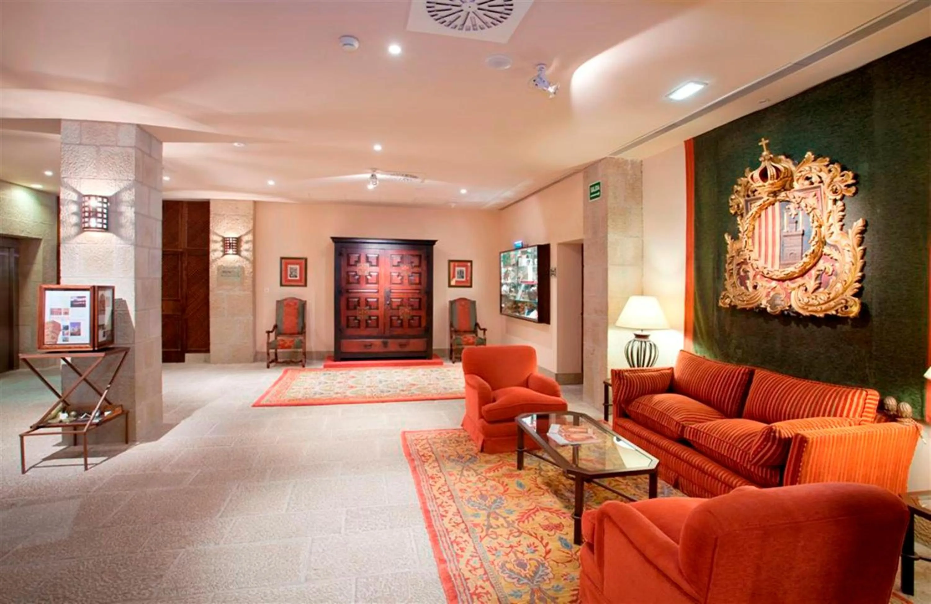 Lobby or reception in Parador de Sos del Rey Católico
