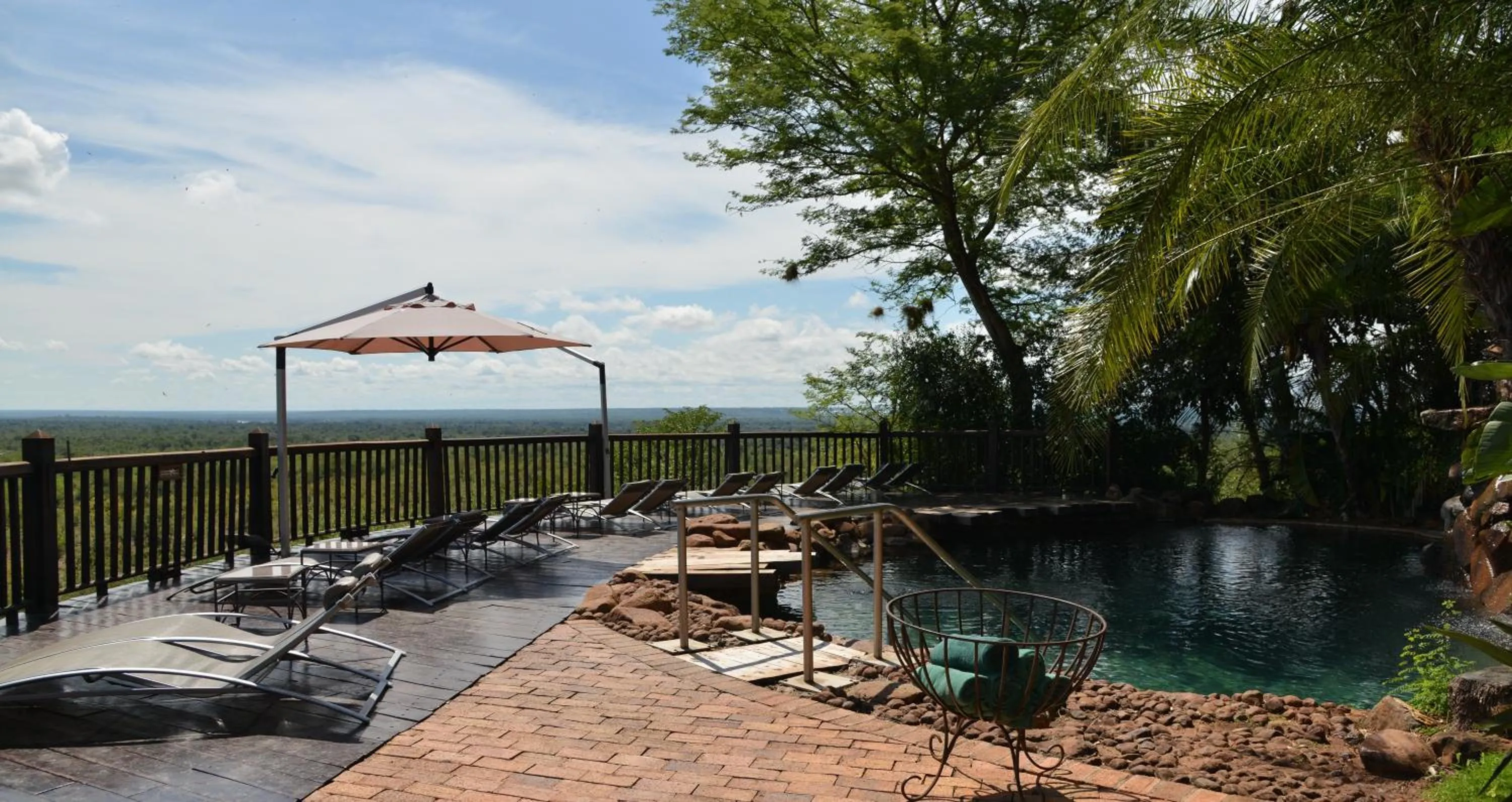 Landmark view in Victoria Falls Safari Suites