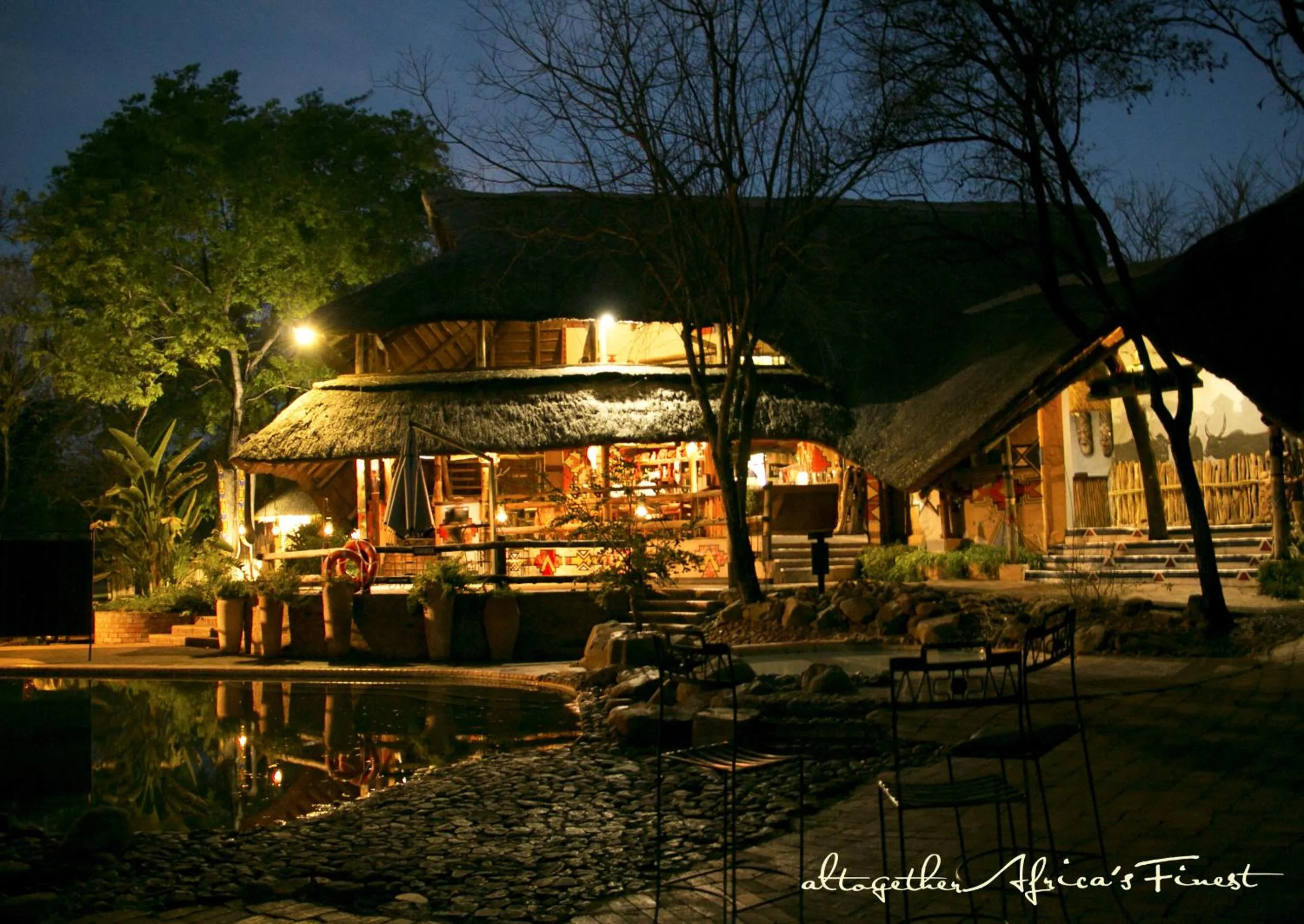 Property building in Victoria Falls Safari Suites