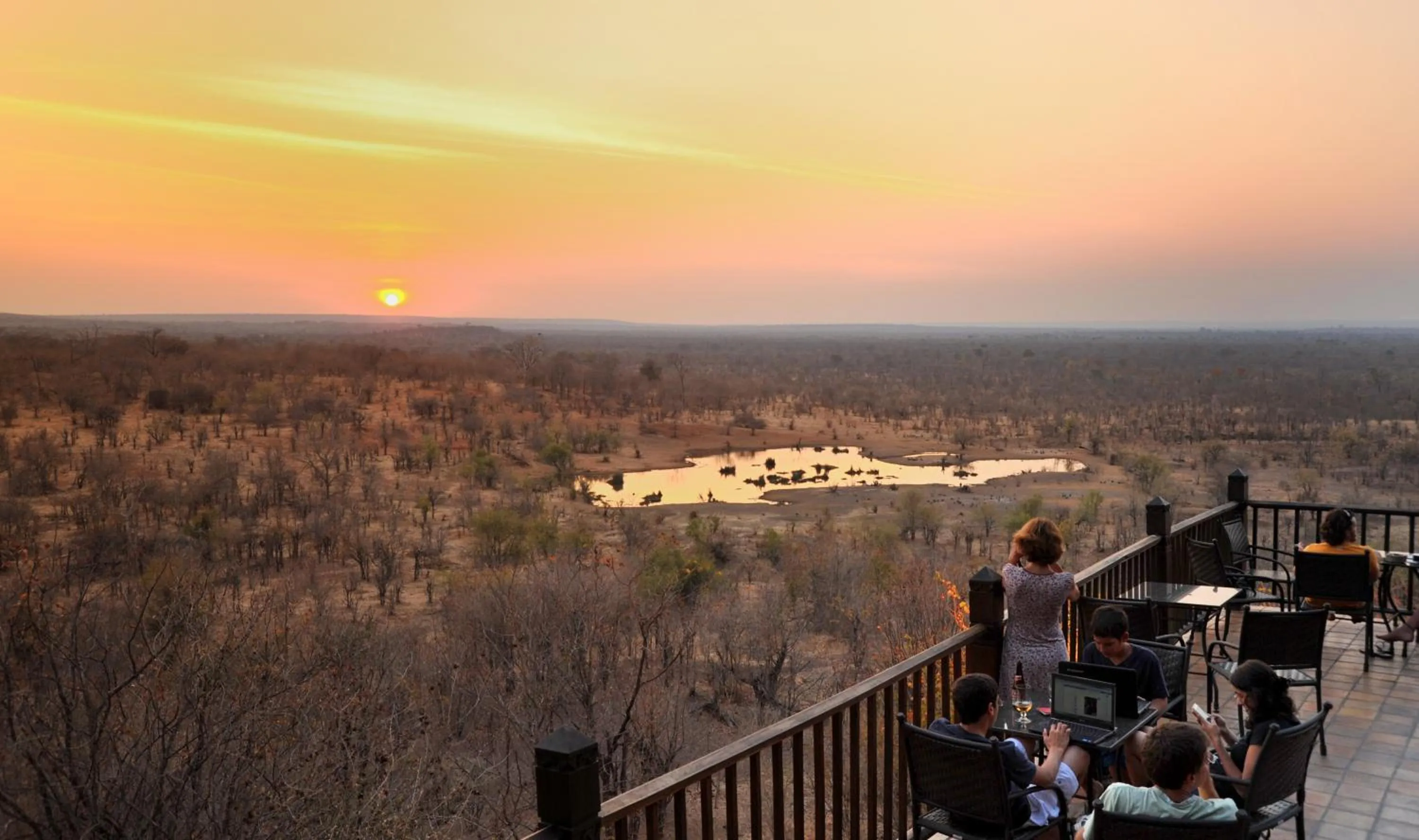 Landmark view in Victoria Falls Safari Suites