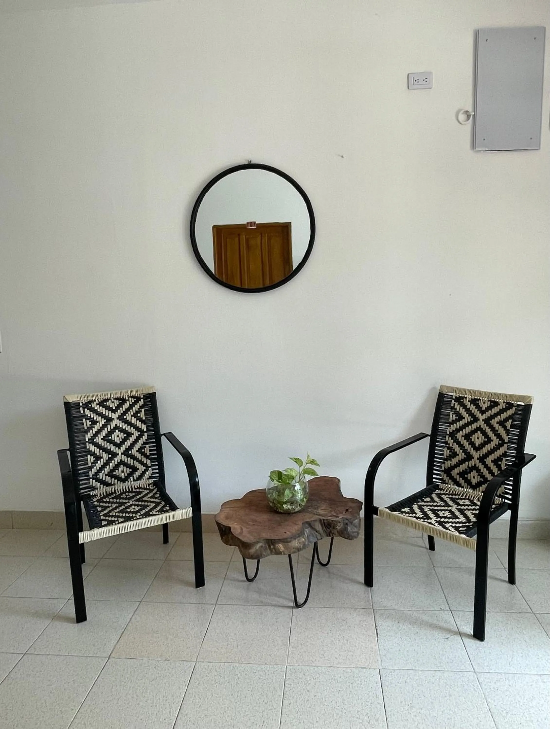 Living room in Casa Inés Tolú