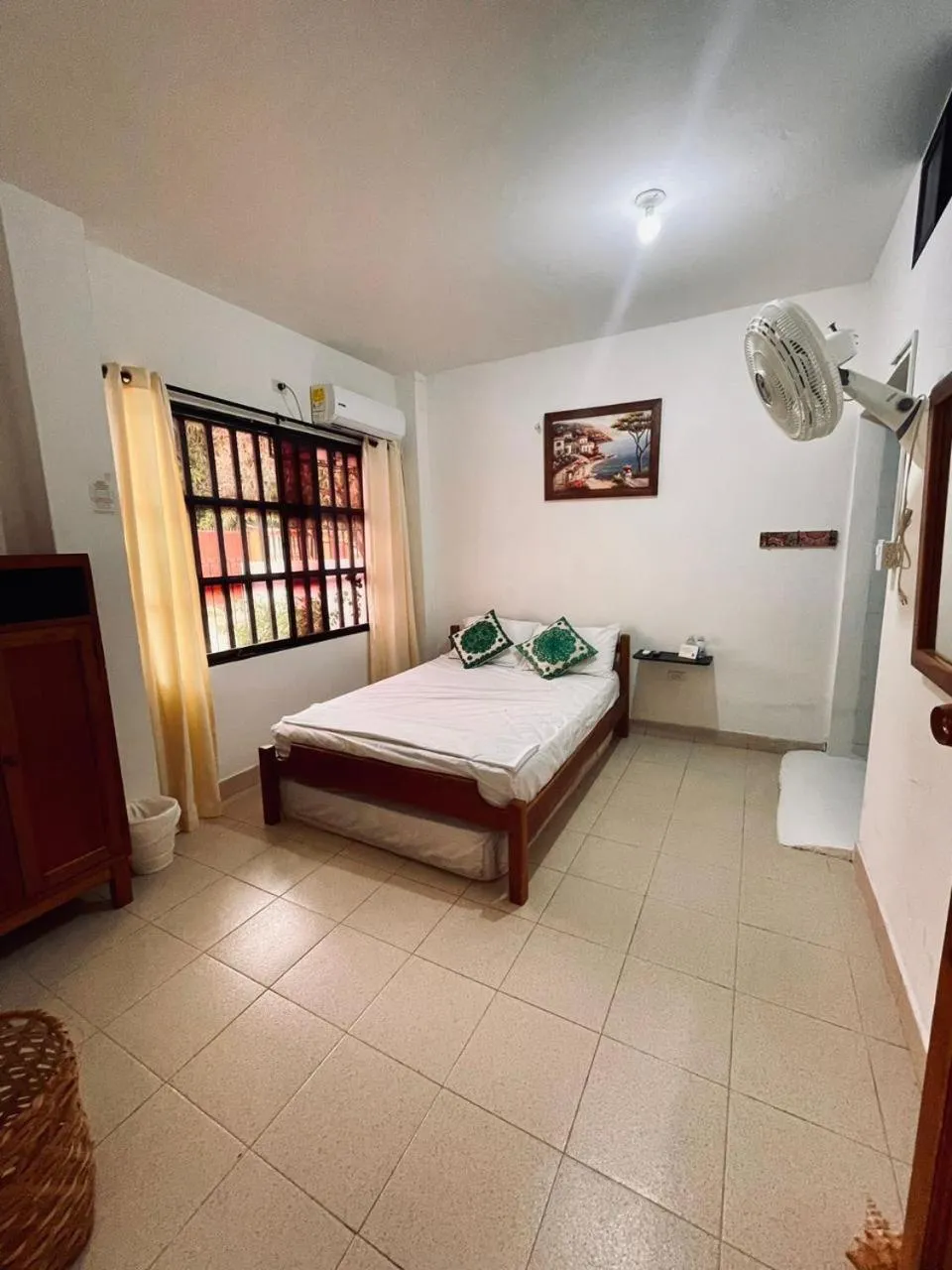 Bed in Casa Inés Tolú