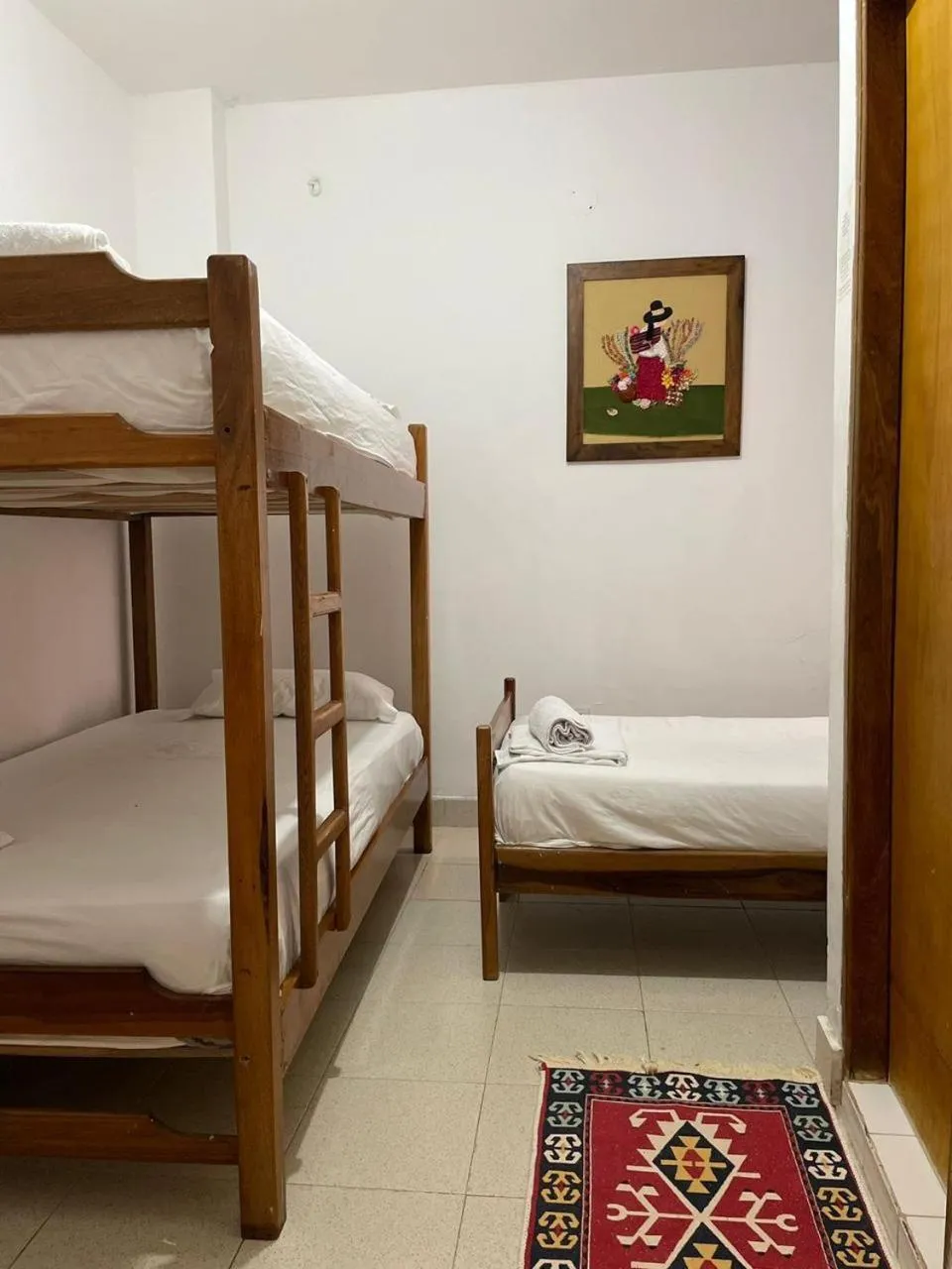 Bed in Casa Inés Tolú