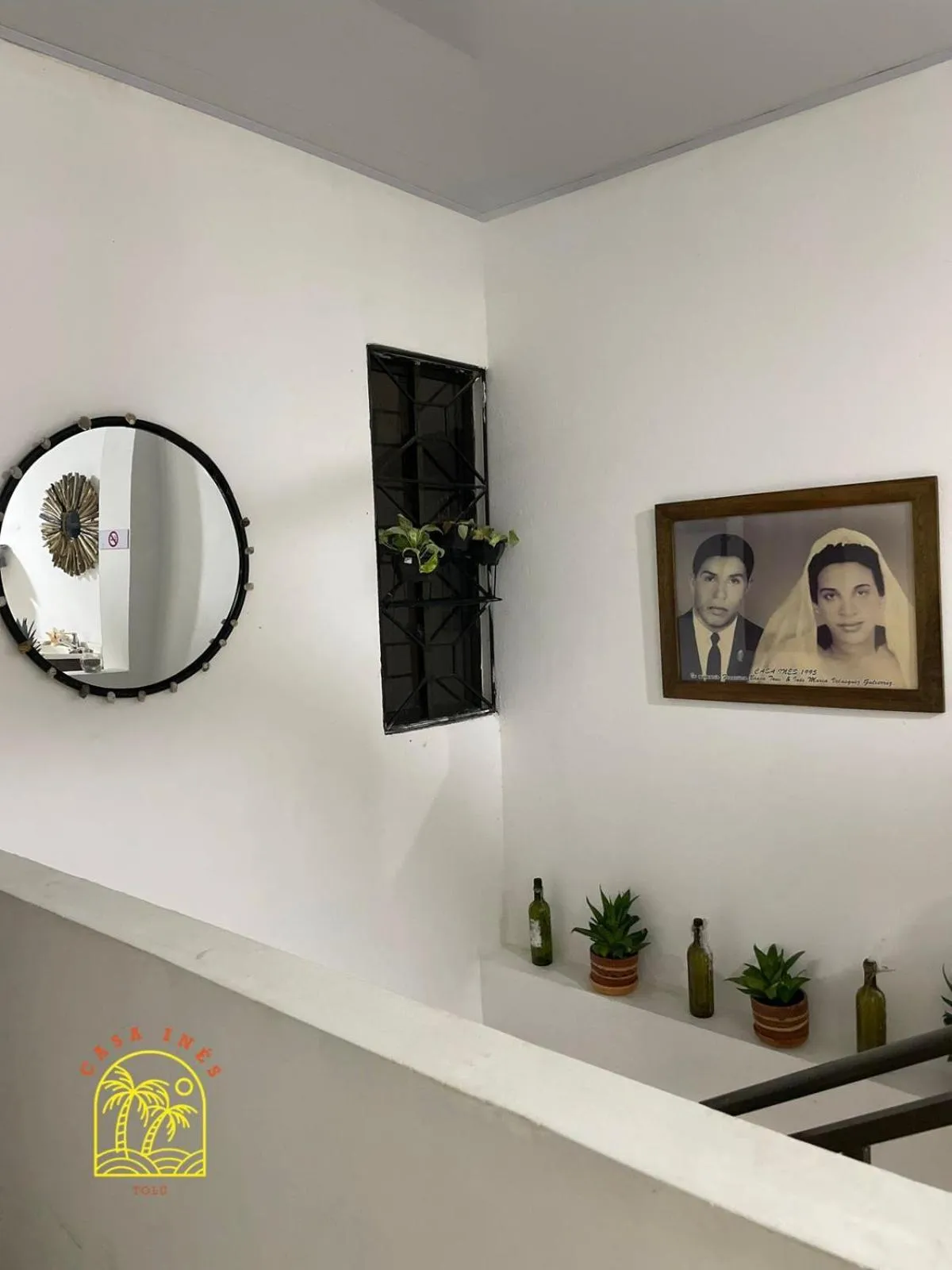 Decorative detail in Casa Inés Tolú