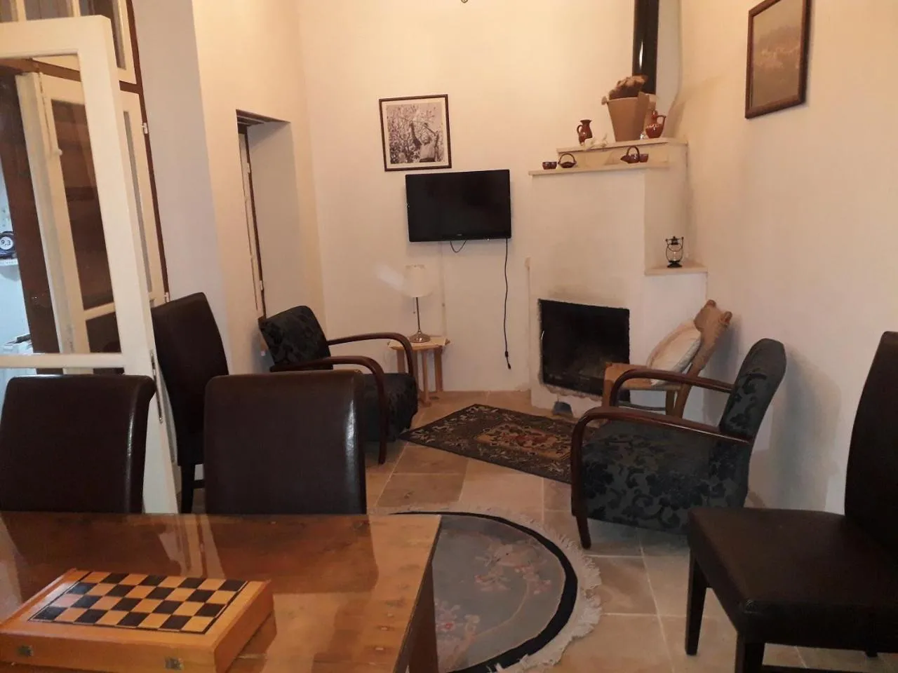 Living room in Lefkara View