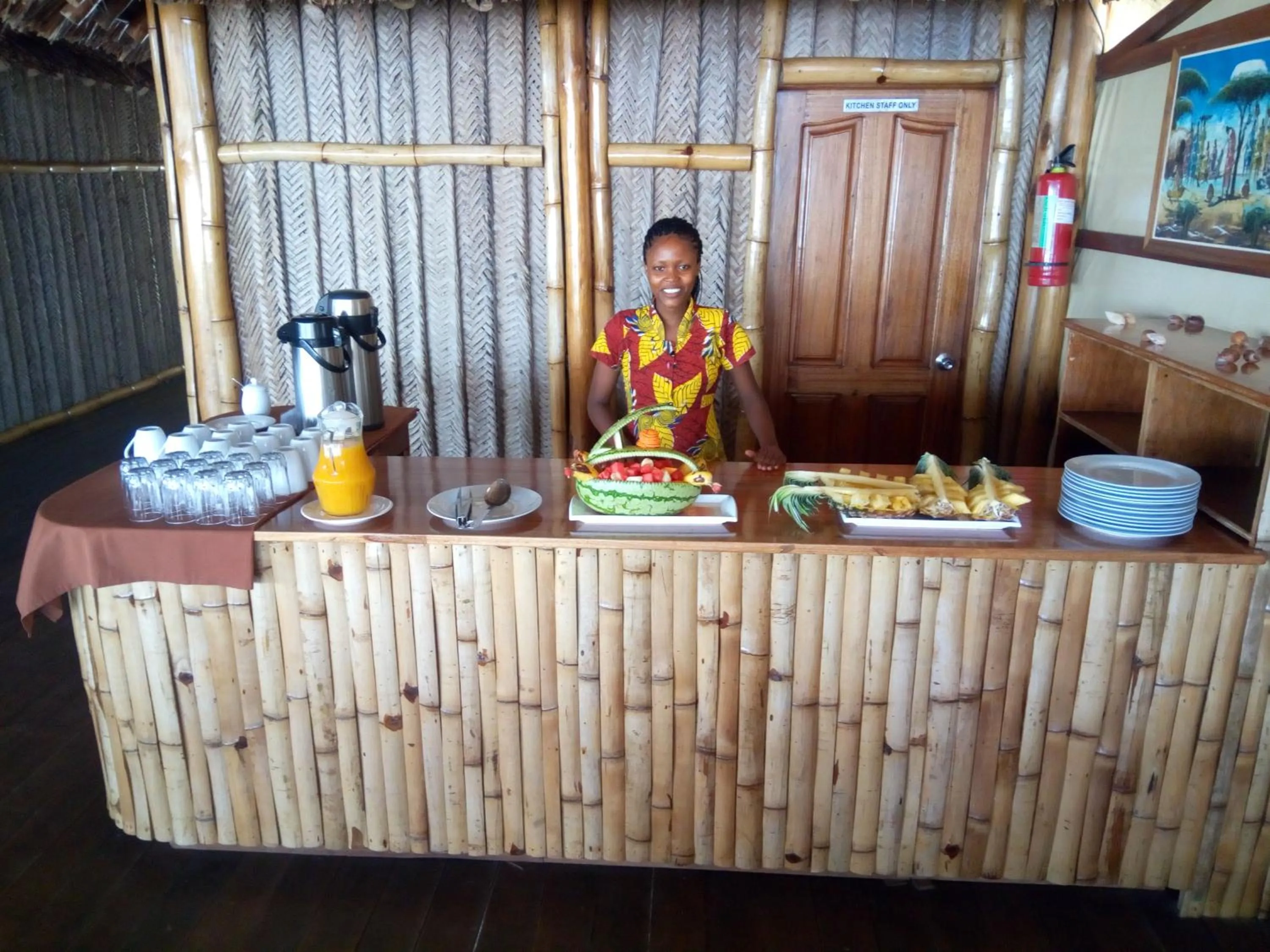 Breakfast in Barry's Beach Resort