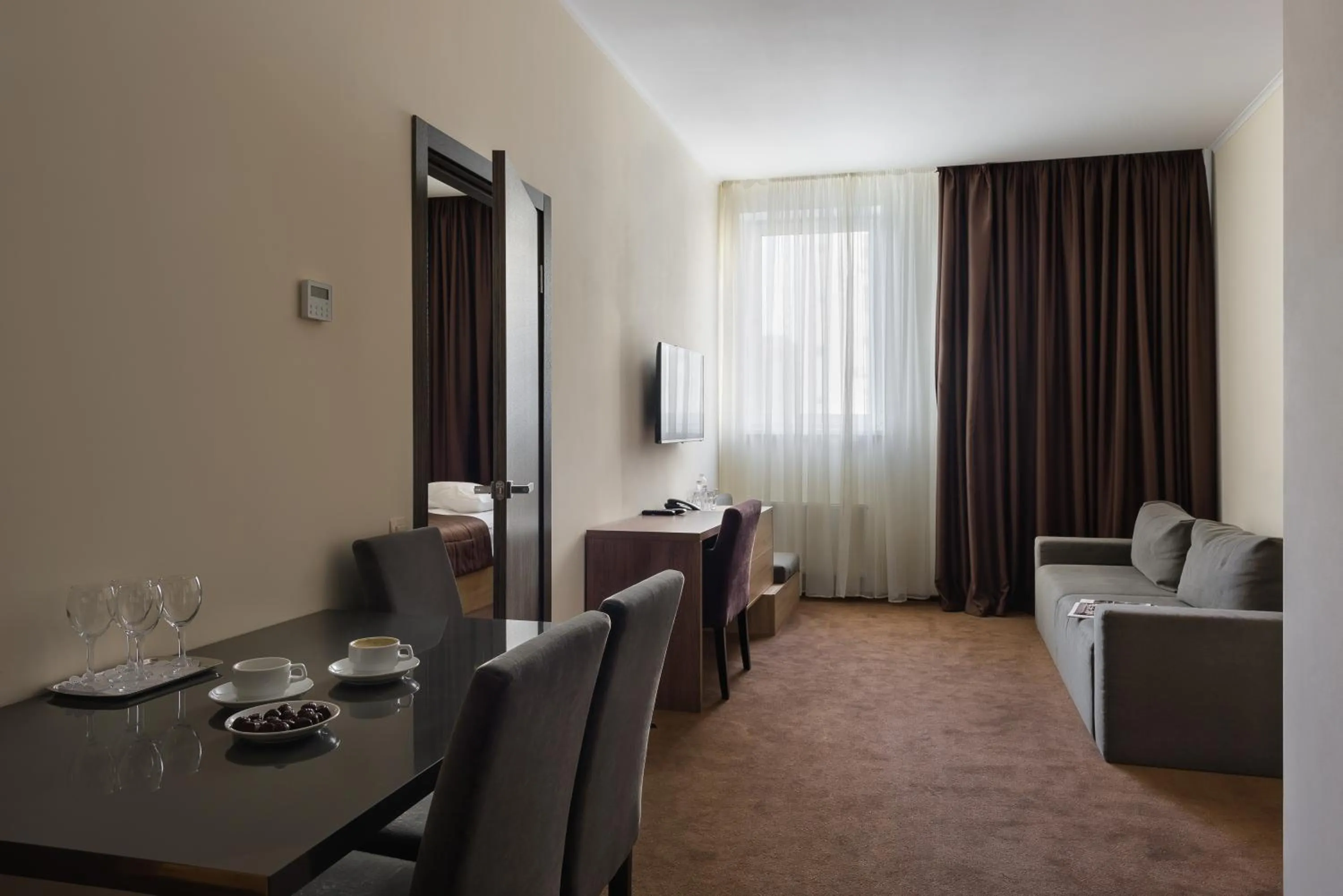 Living room in Twin Apart Hotel