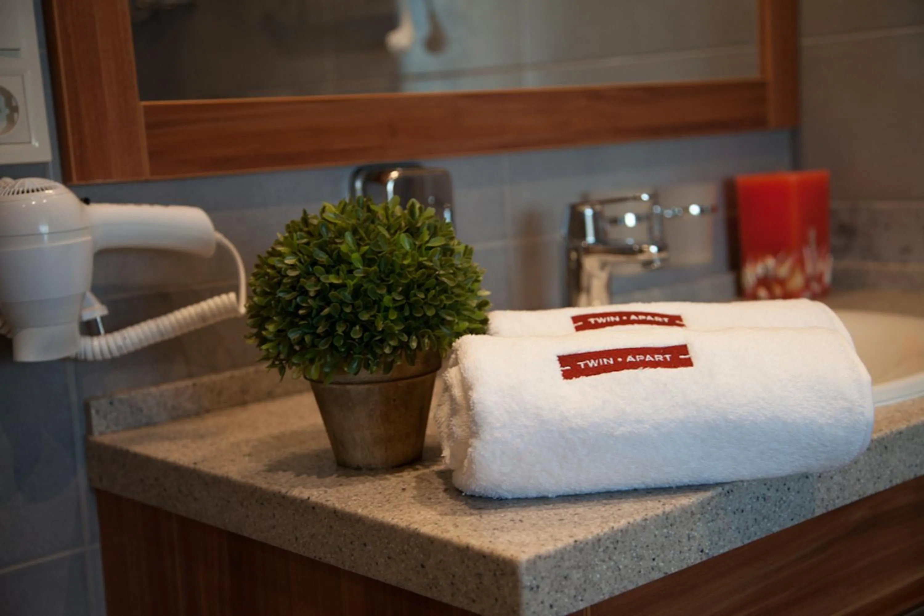 Decorative detail in Twin Apart Hotel