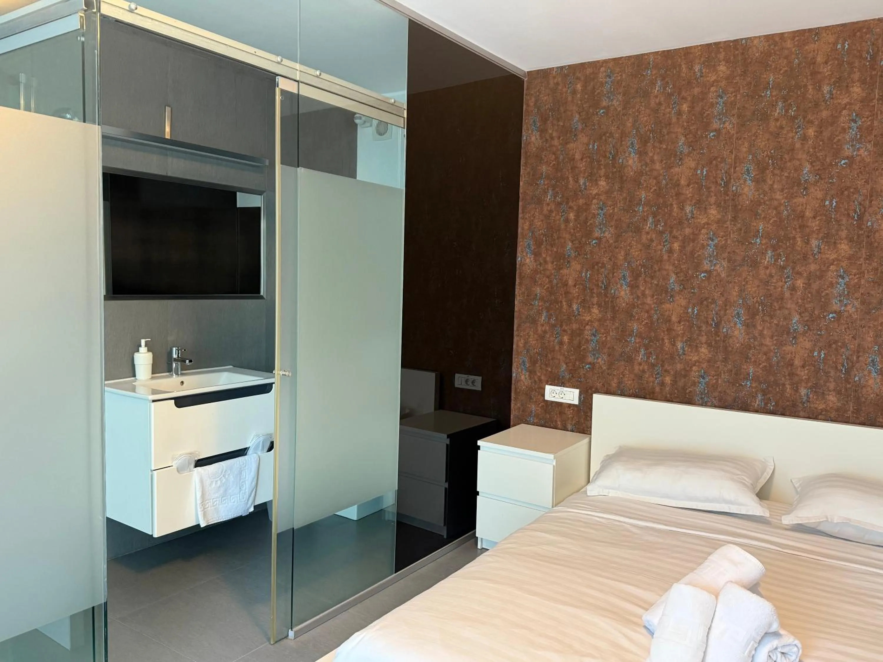 Bed in Rodizio Hill Resort