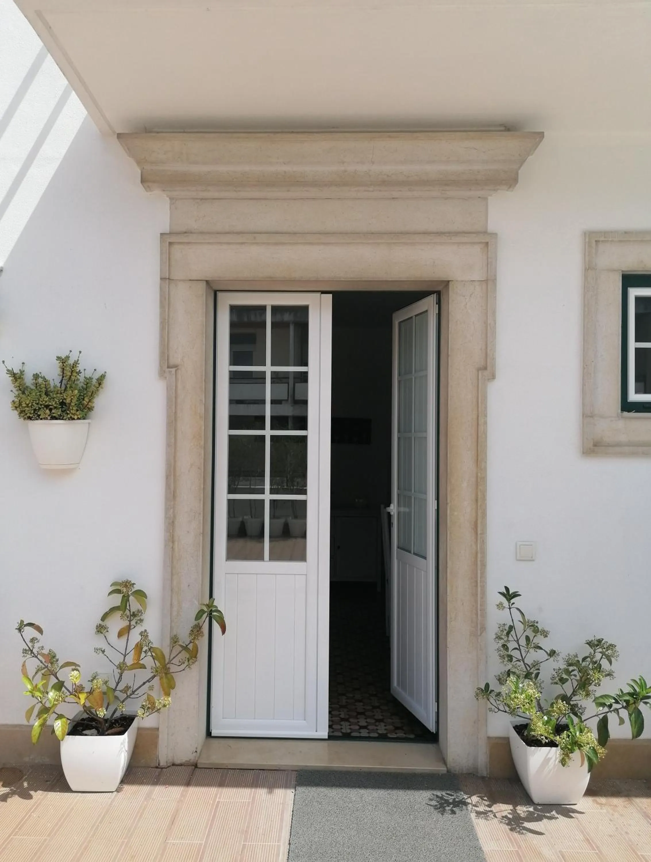 Balcony/Terrace in Hostel Rossio Alcobaça