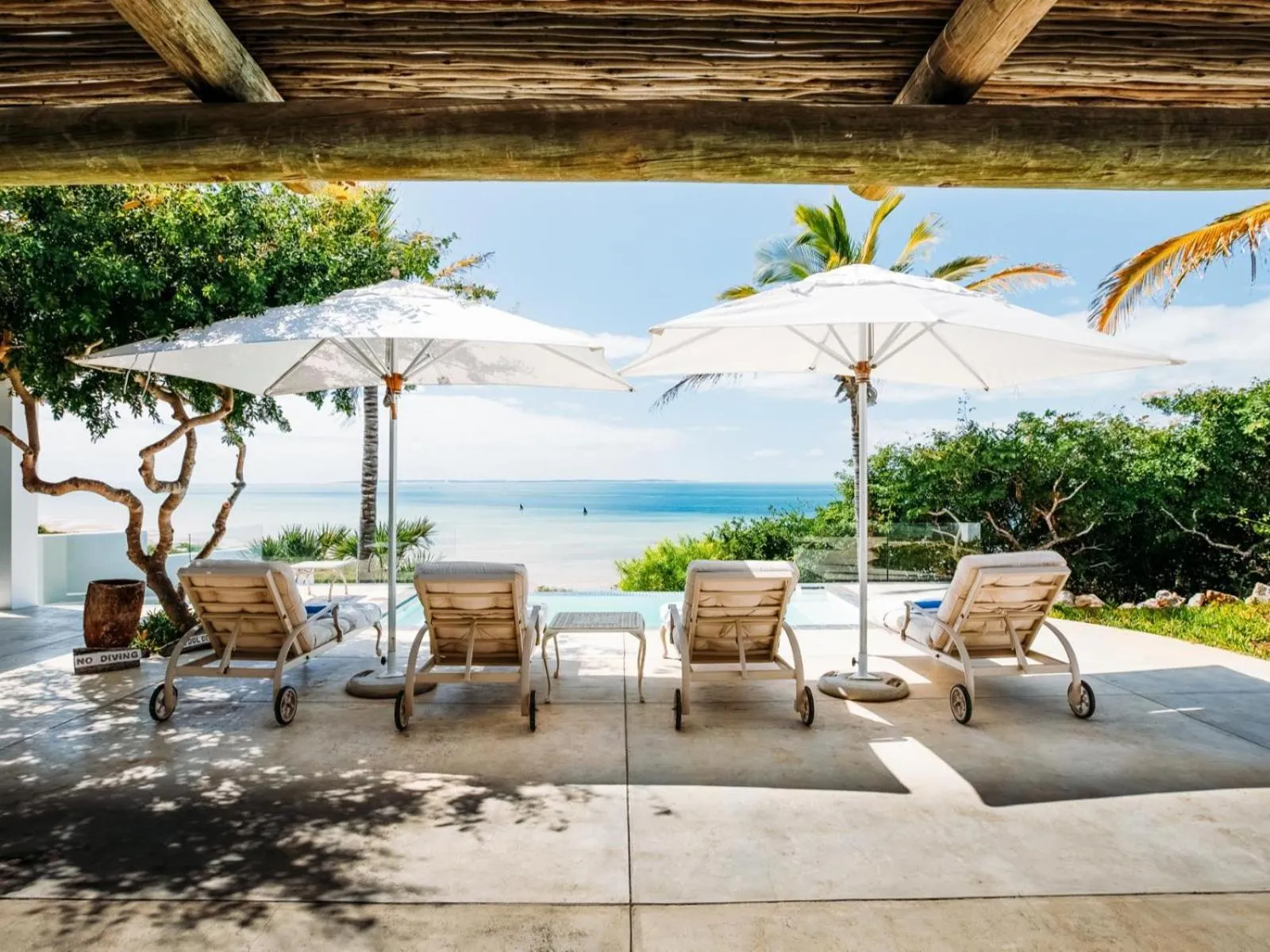 Patio in Villa Santorini