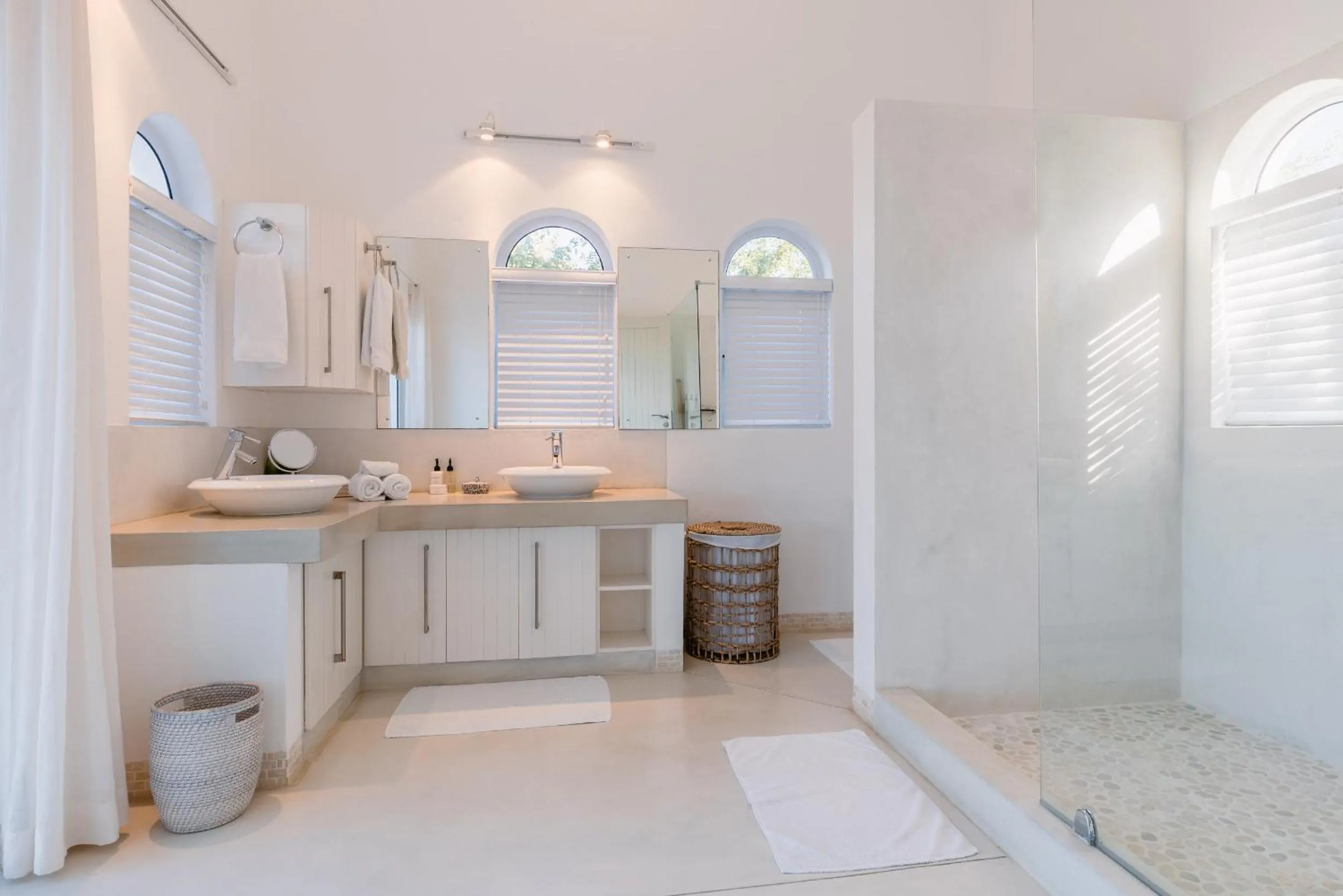 Bathroom in Villa Santorini