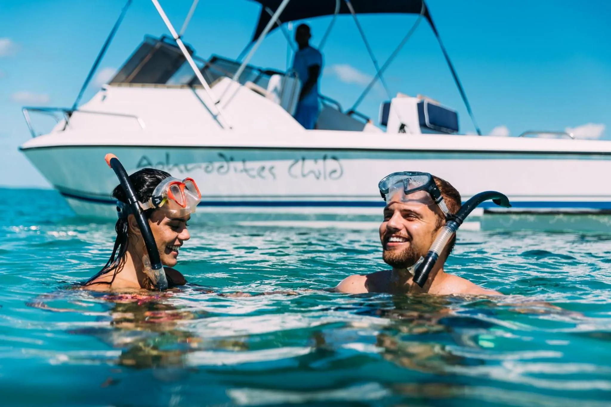 Snorkeling in Villa Santorini