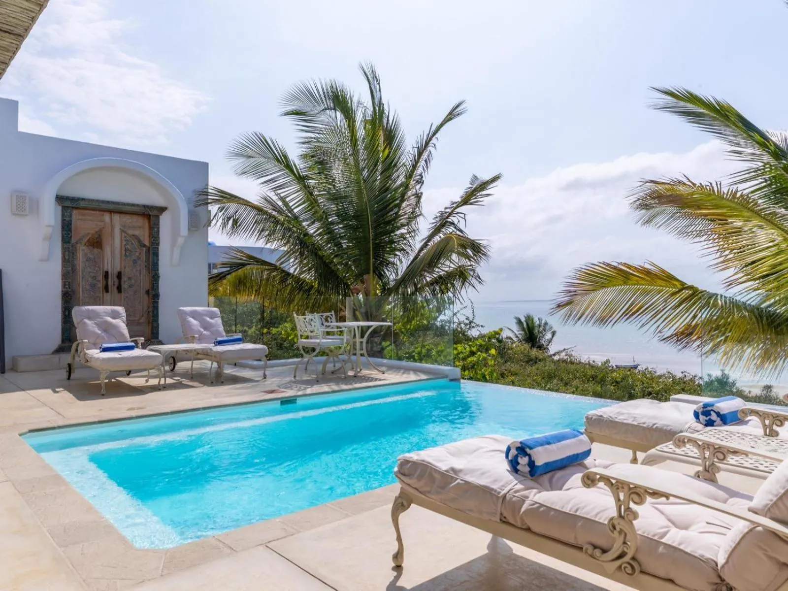 Patio in Villa Santorini