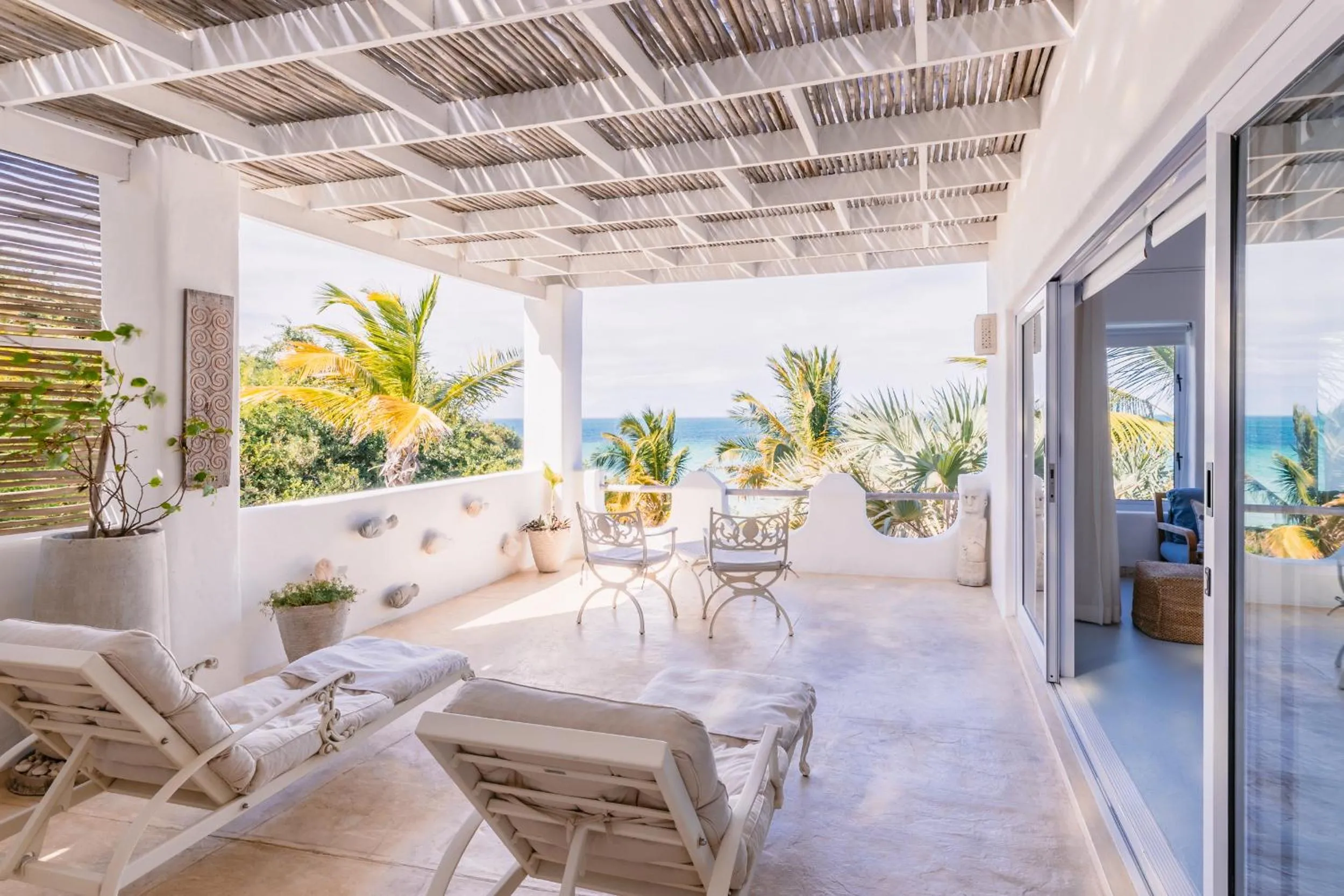 Patio in Villa Santorini