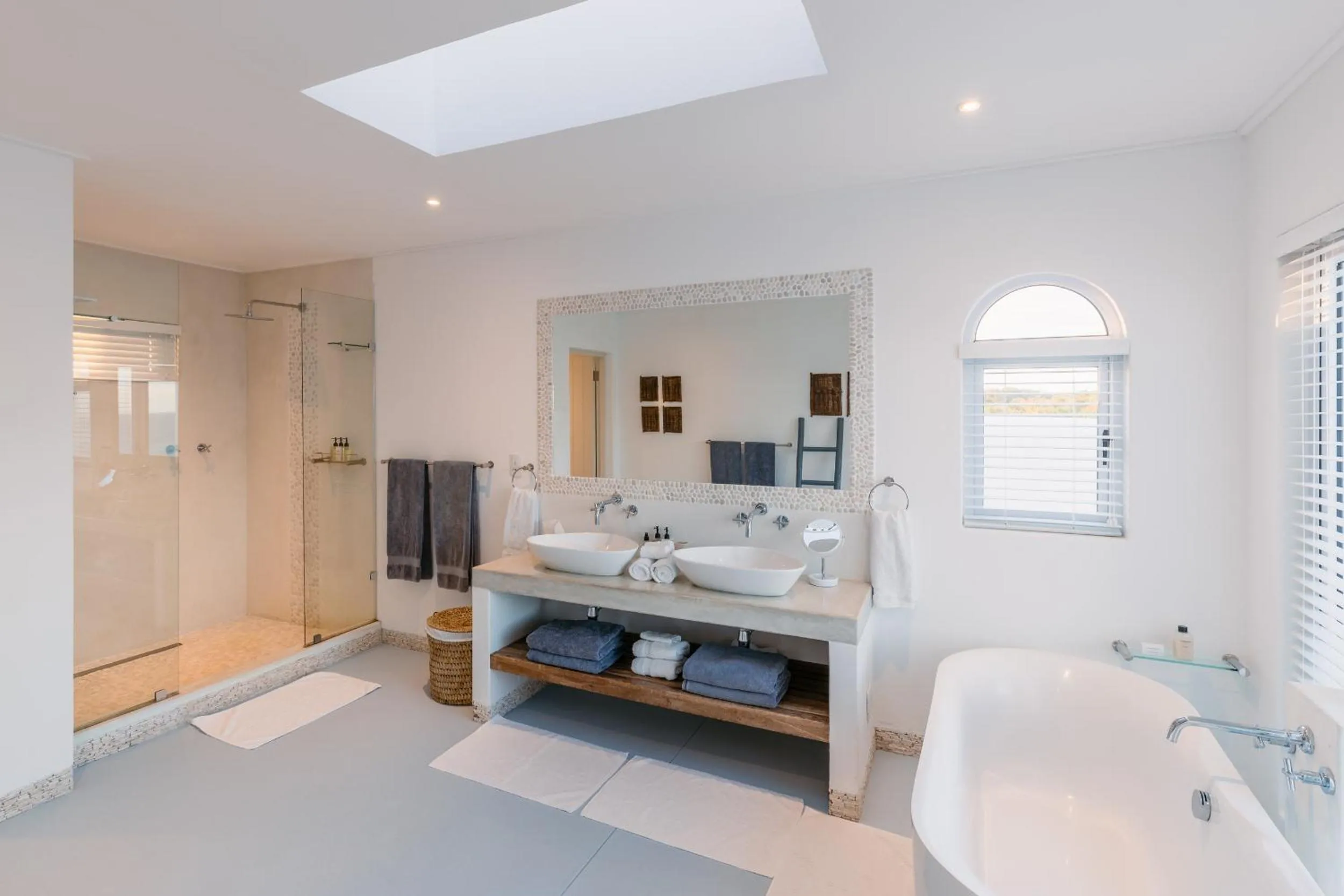 Bathroom in Villa Santorini