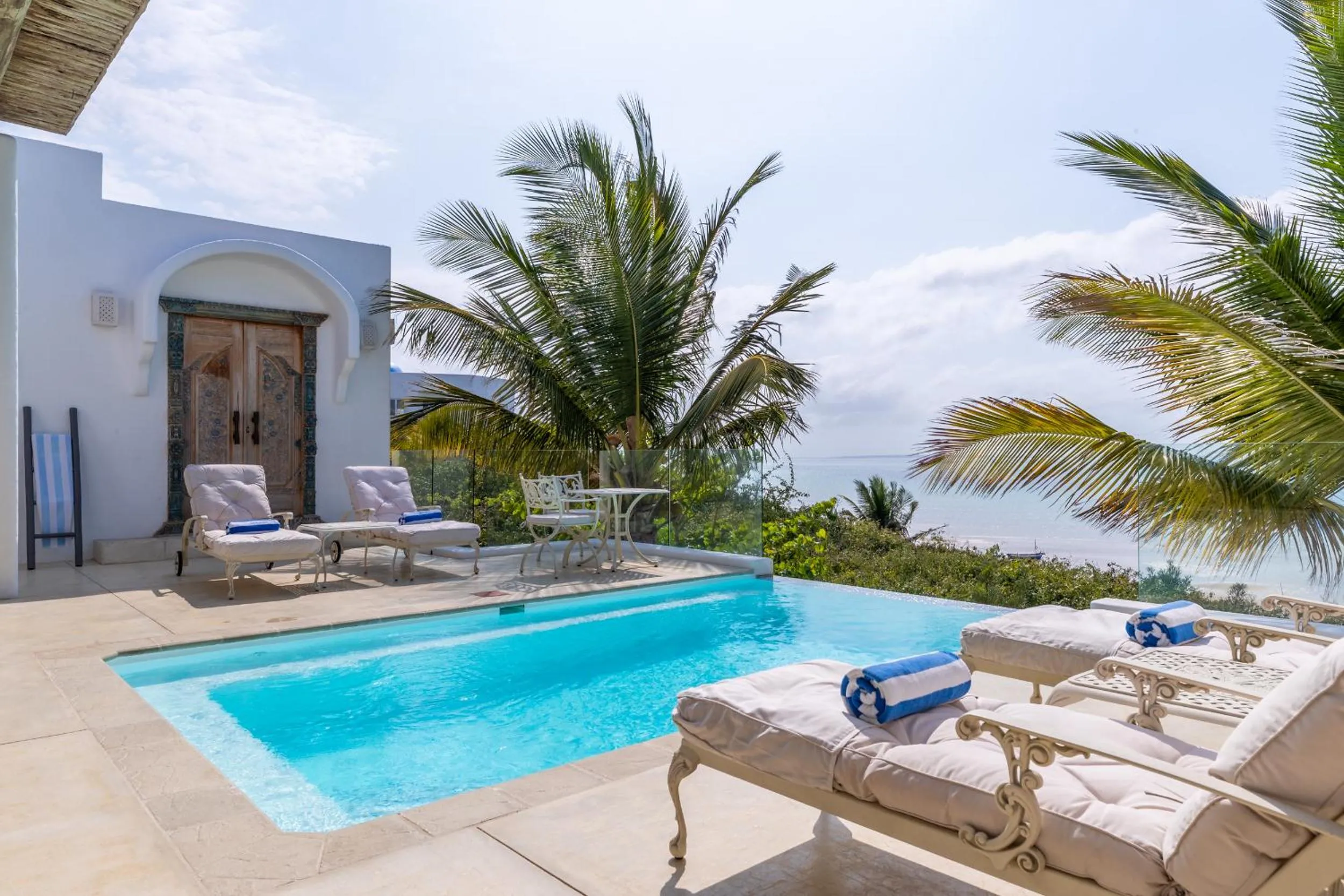 Patio in Villa Santorini