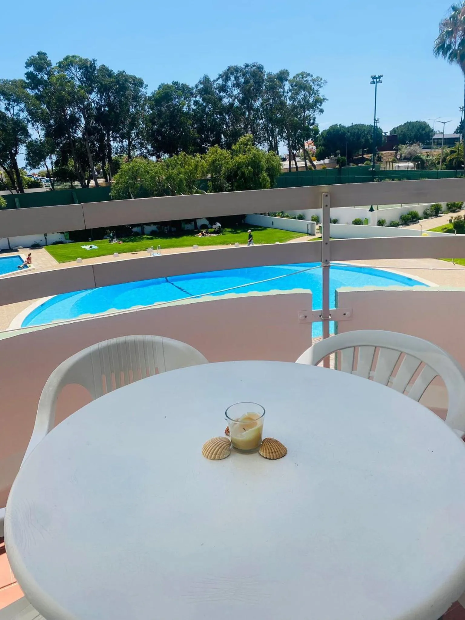 Balcony/Terrace in Torre Verde Balcony&Pool View Flat