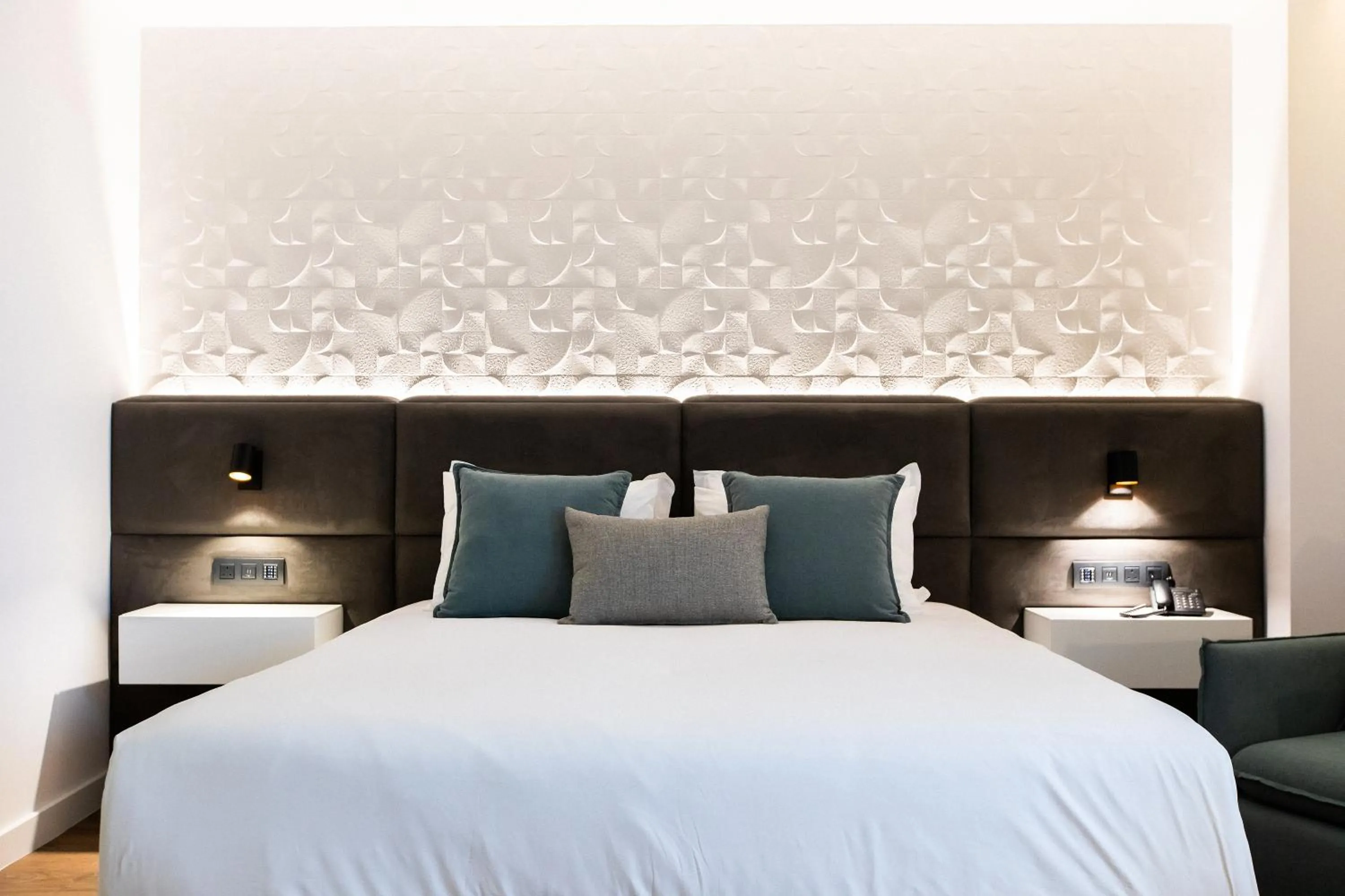 Bed in Old Port Hotel