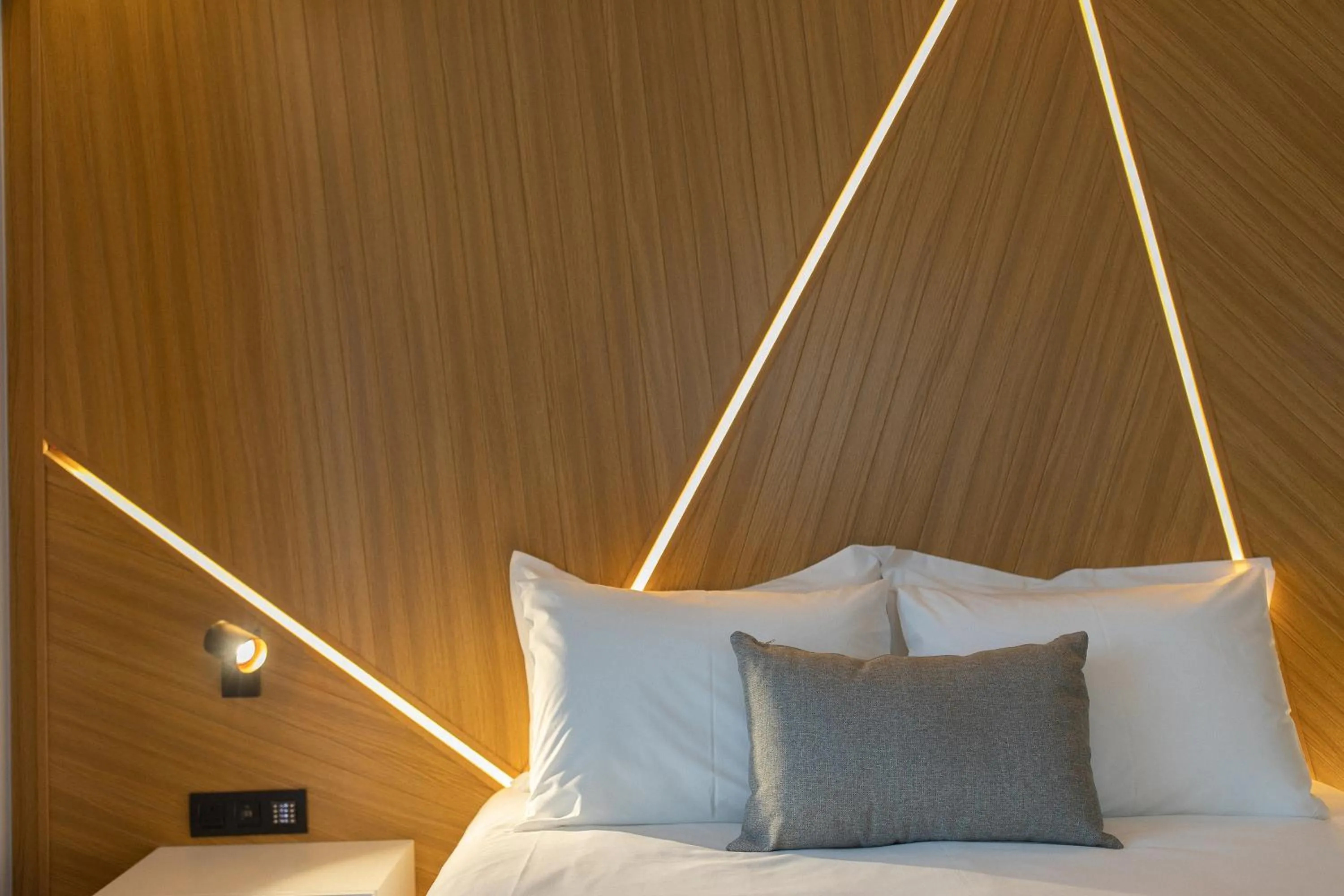 Bed in Old Port Hotel